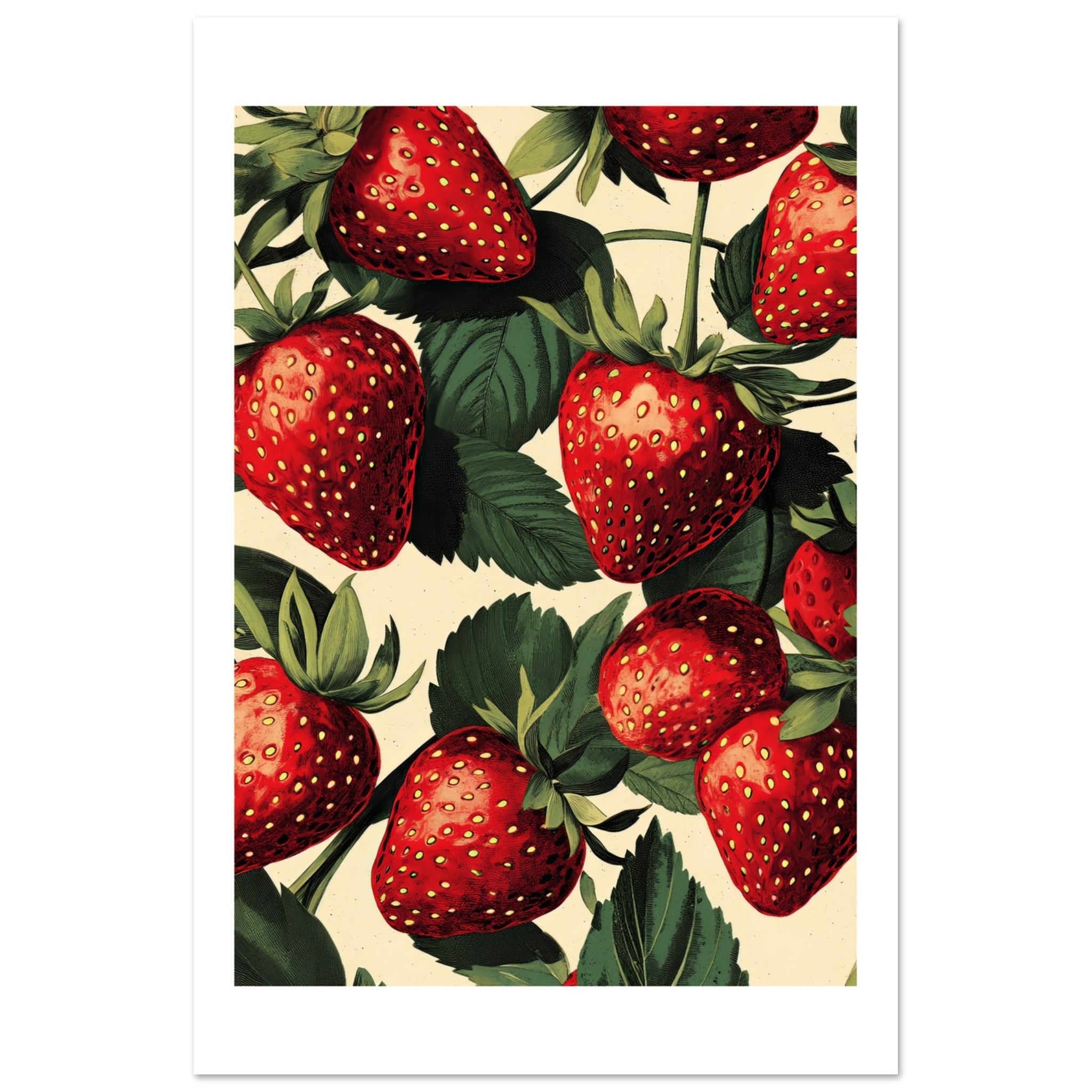 A pattern of Strawberries 1