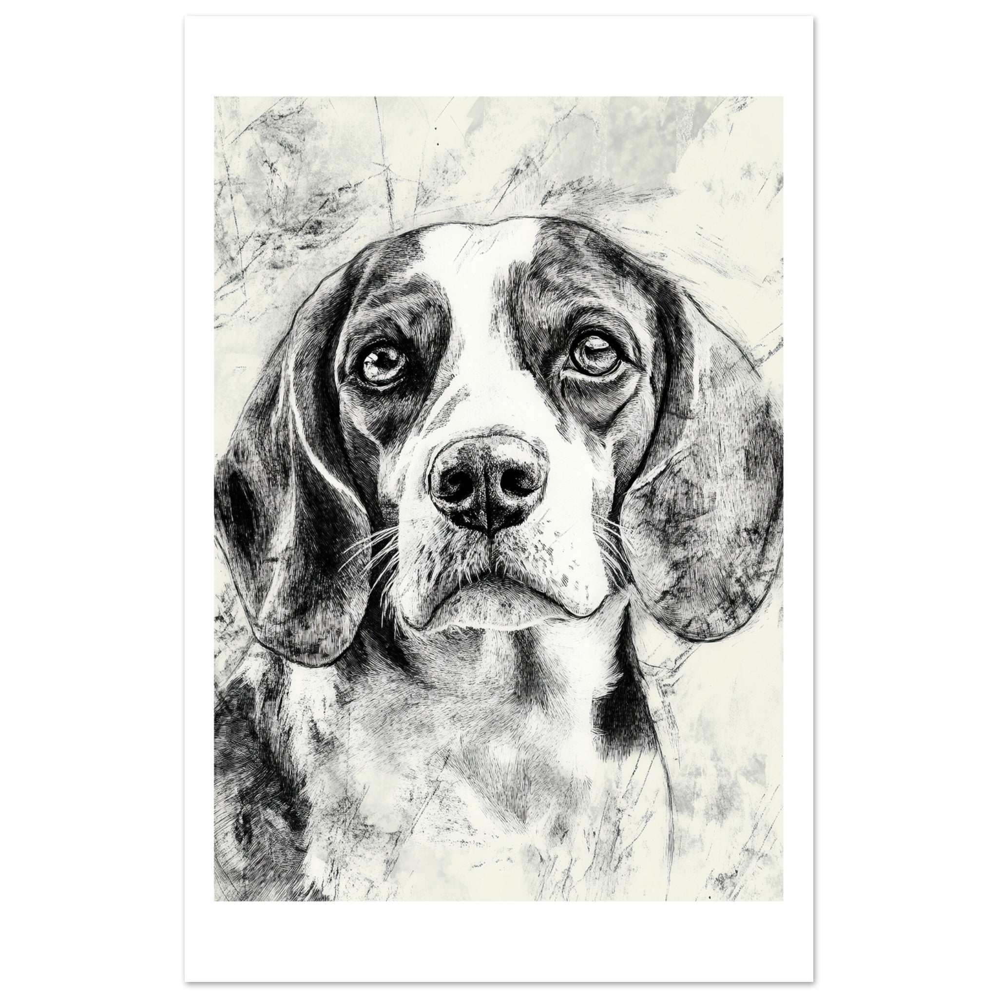 Beagle poster / Beagle Art Work / Beagle Print