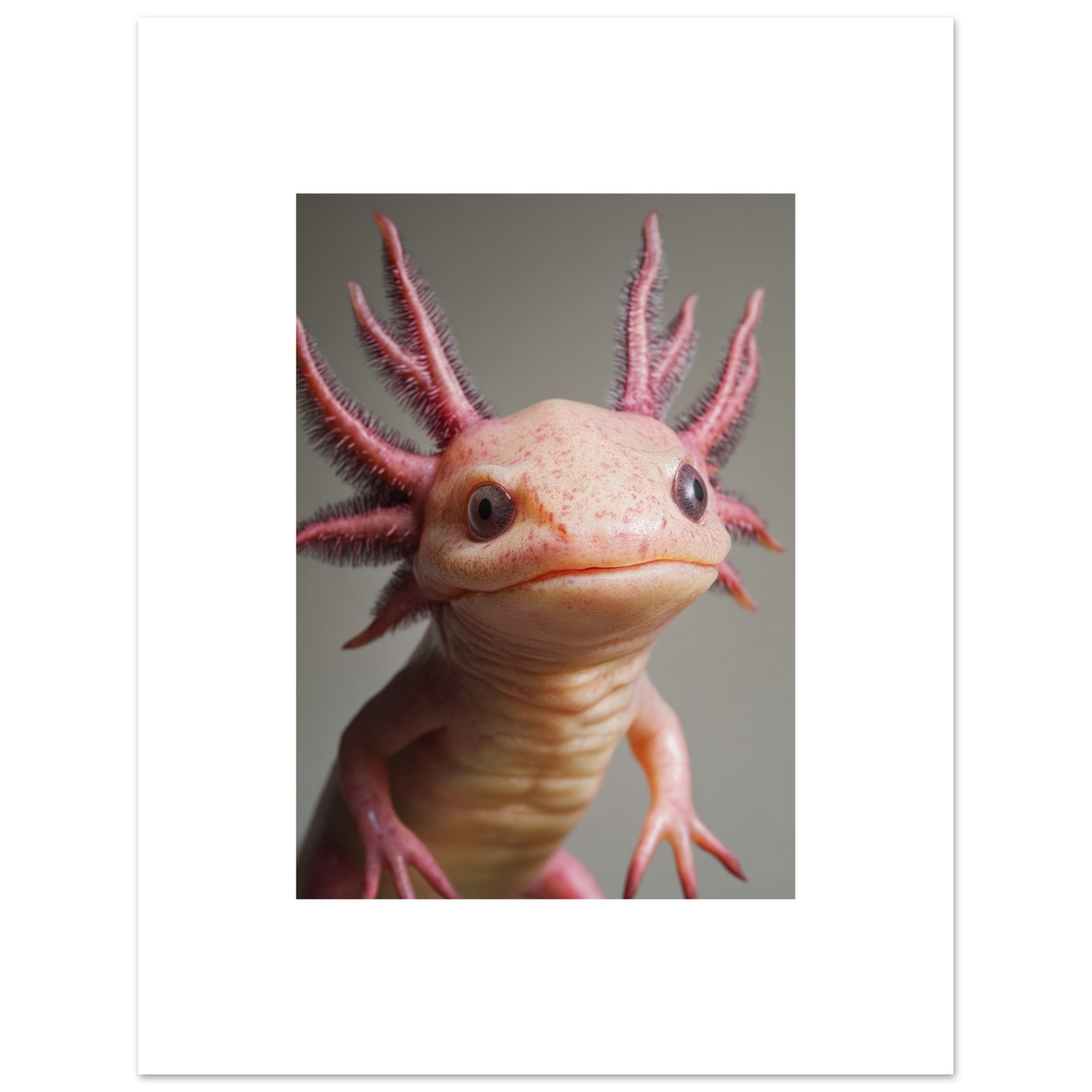 Axolotl portrait
