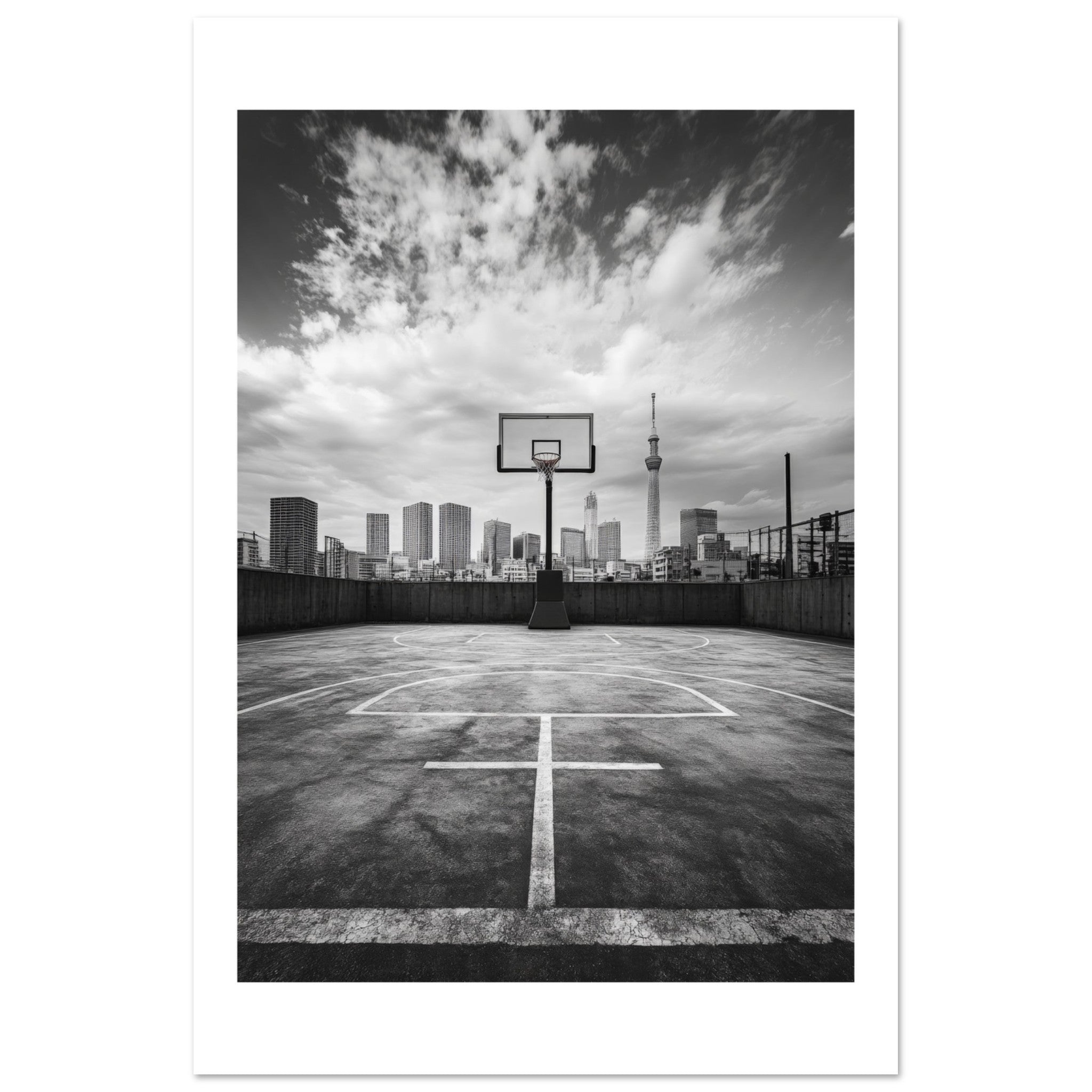 Basketball Court in Tokyo Japan 5