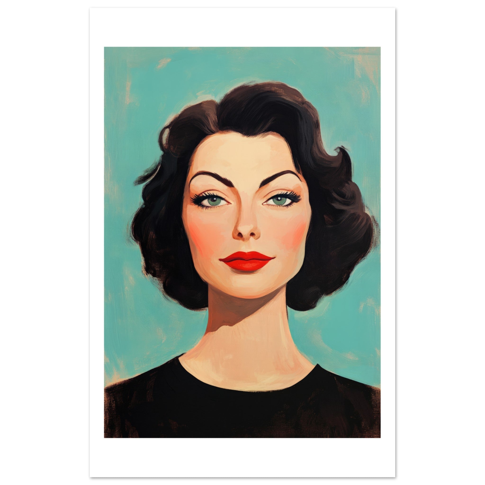 Ava Gardner Poster Art Print // Wall-Art Of Famous Ava Gardner