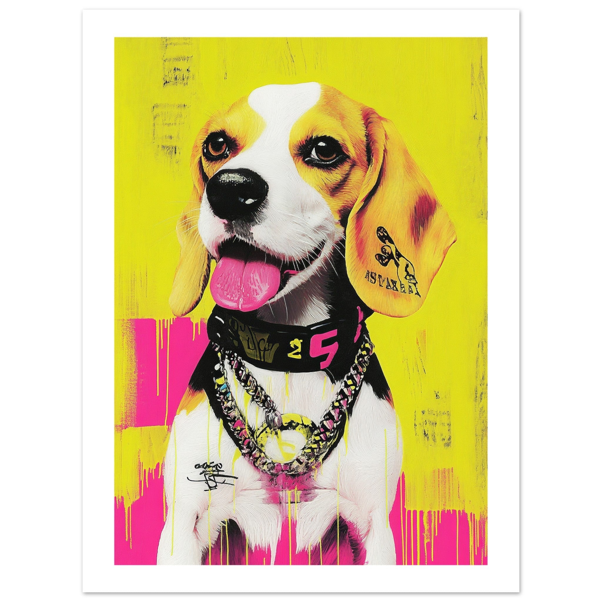Beagle poster / Beagle Art Work / Beagle Print