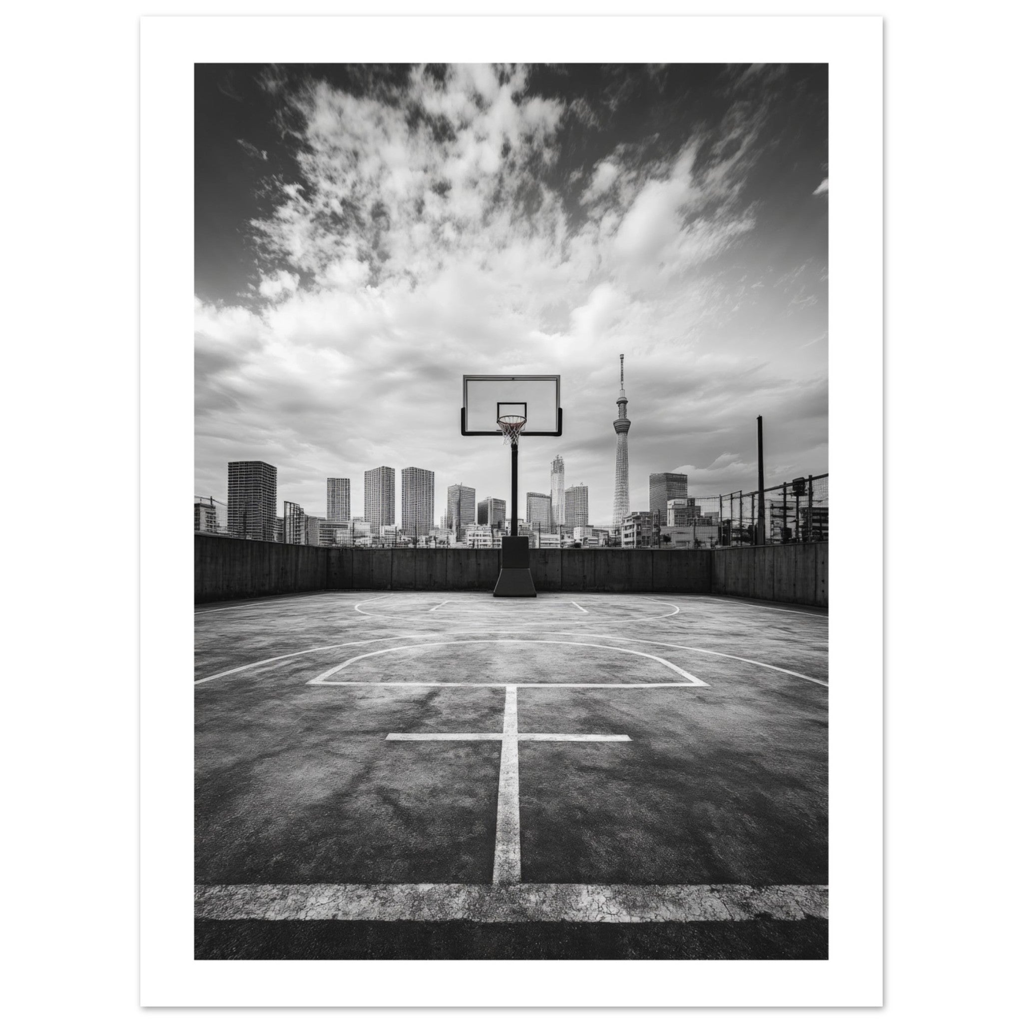 Basketball Court in Tokyo Japan 5