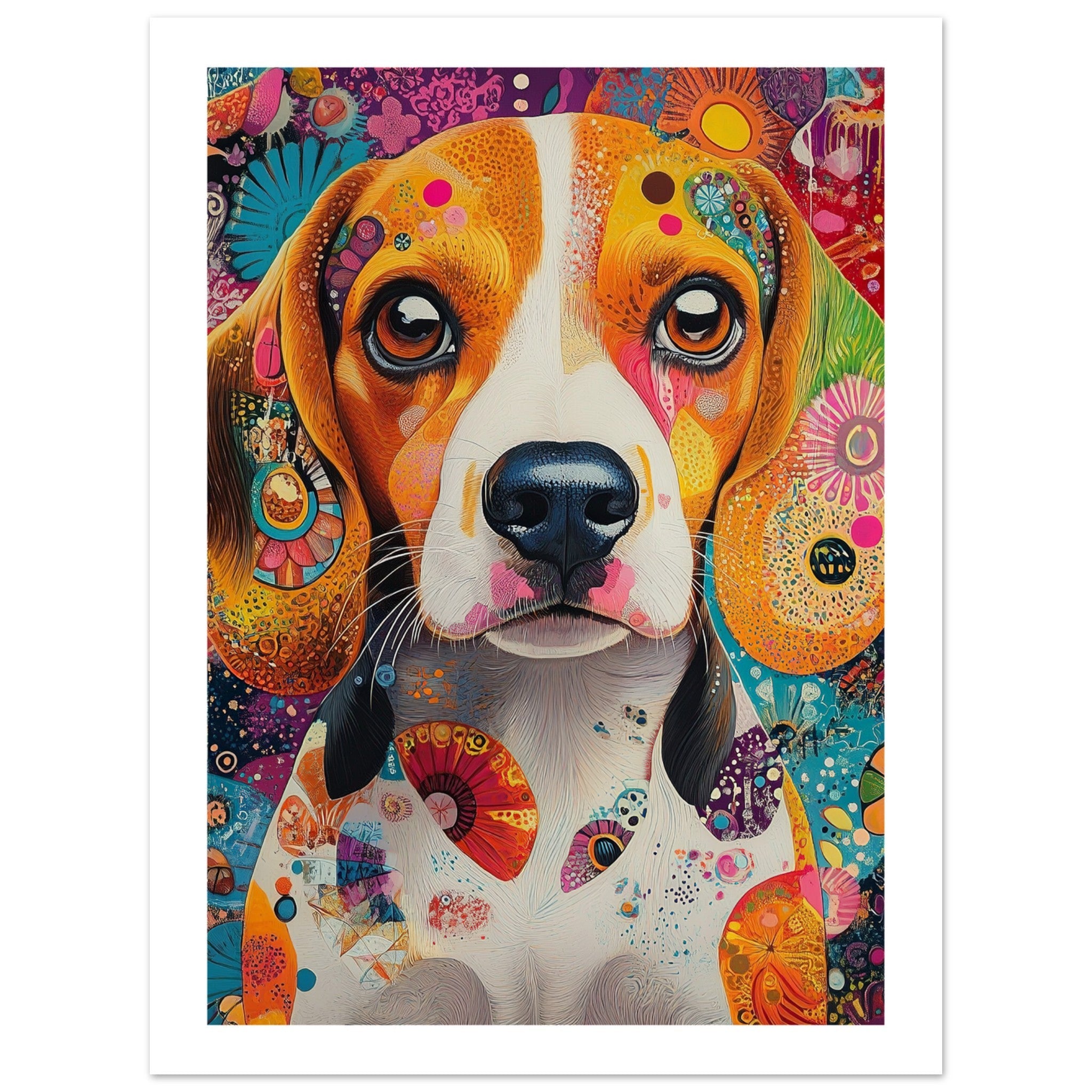 Beagle poster / Beagle Art Work / Beagle Print