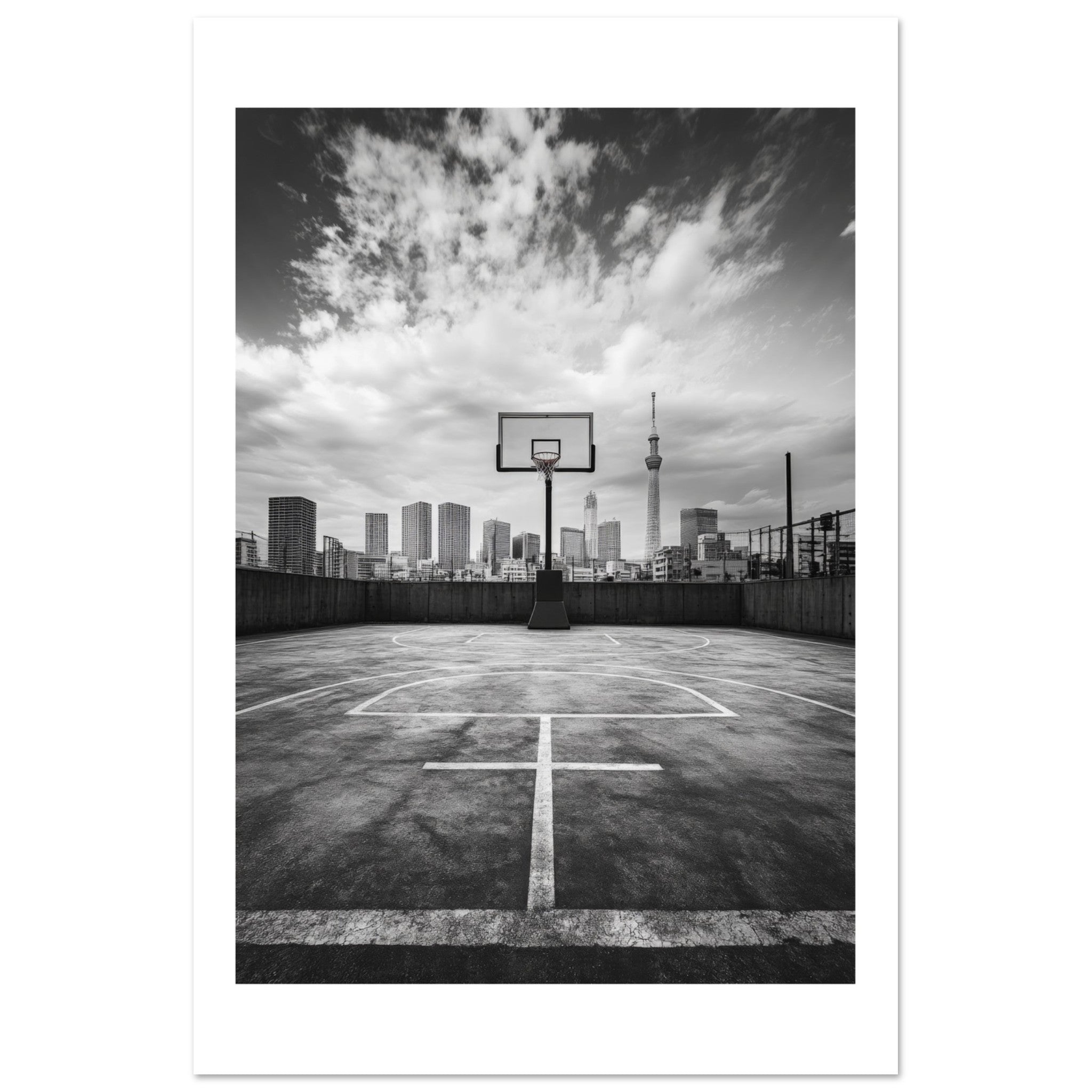 Basketball Court in Tokyo Japan 5