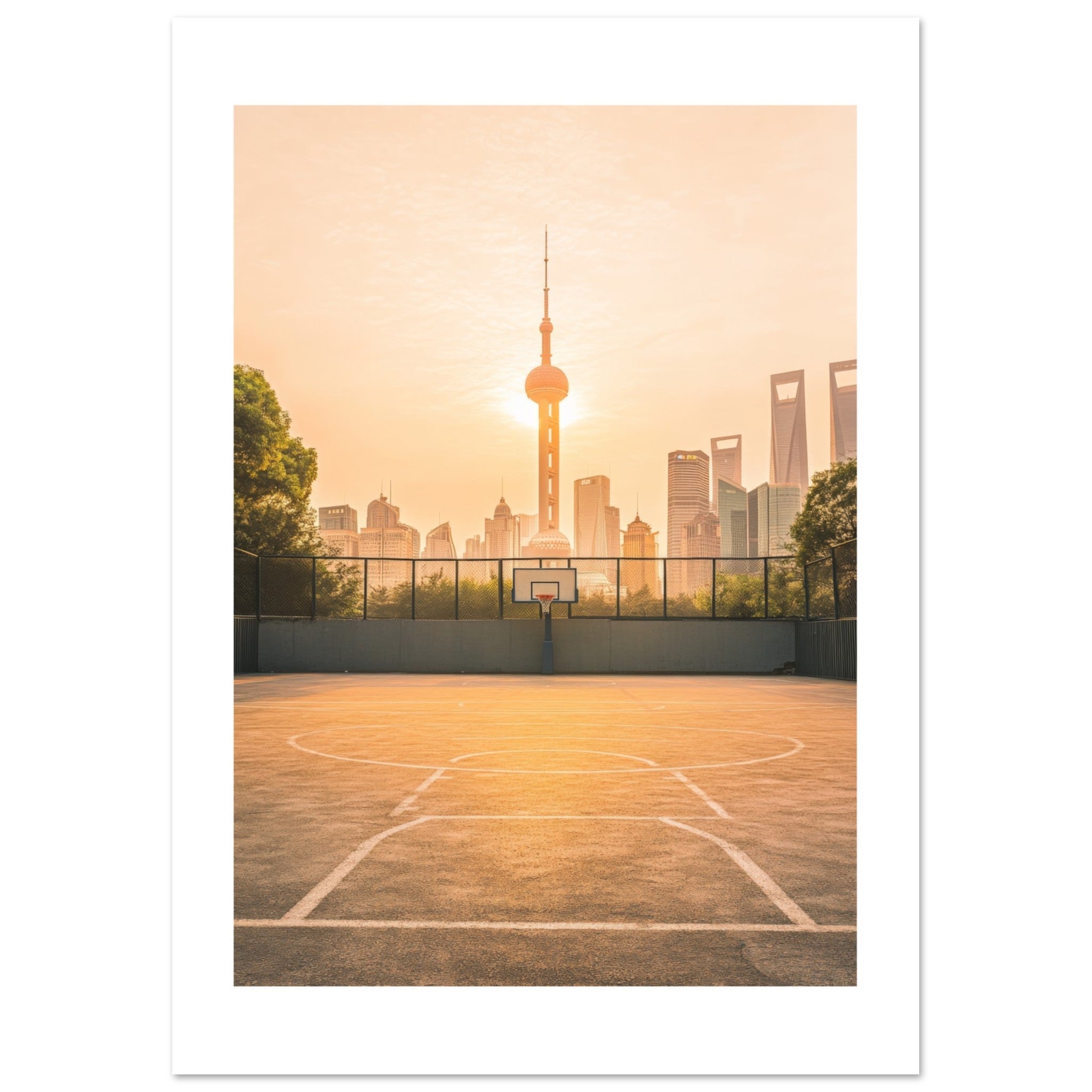 Basketball Court in Shanghai China 3