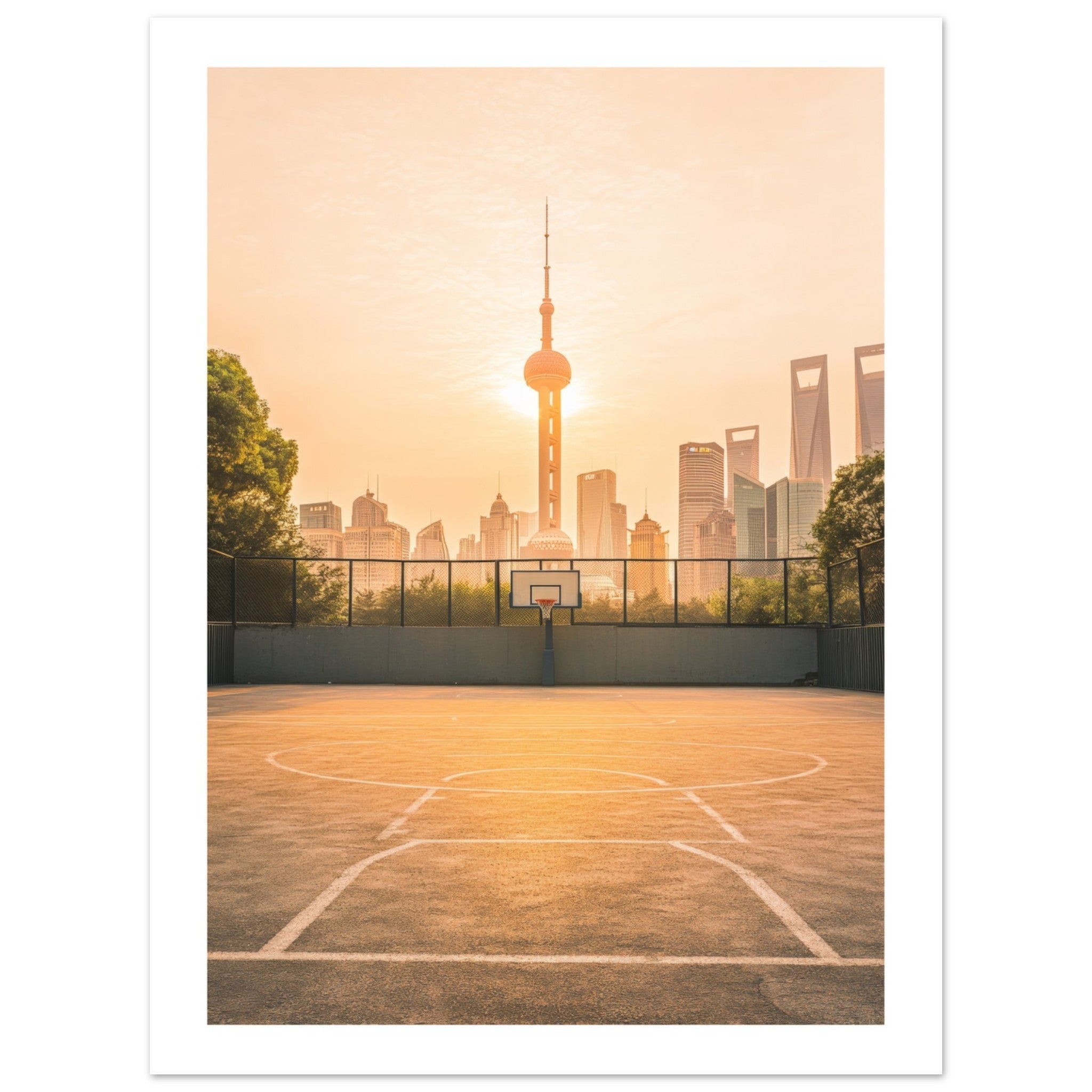 Basketball Court in Shanghai China 3