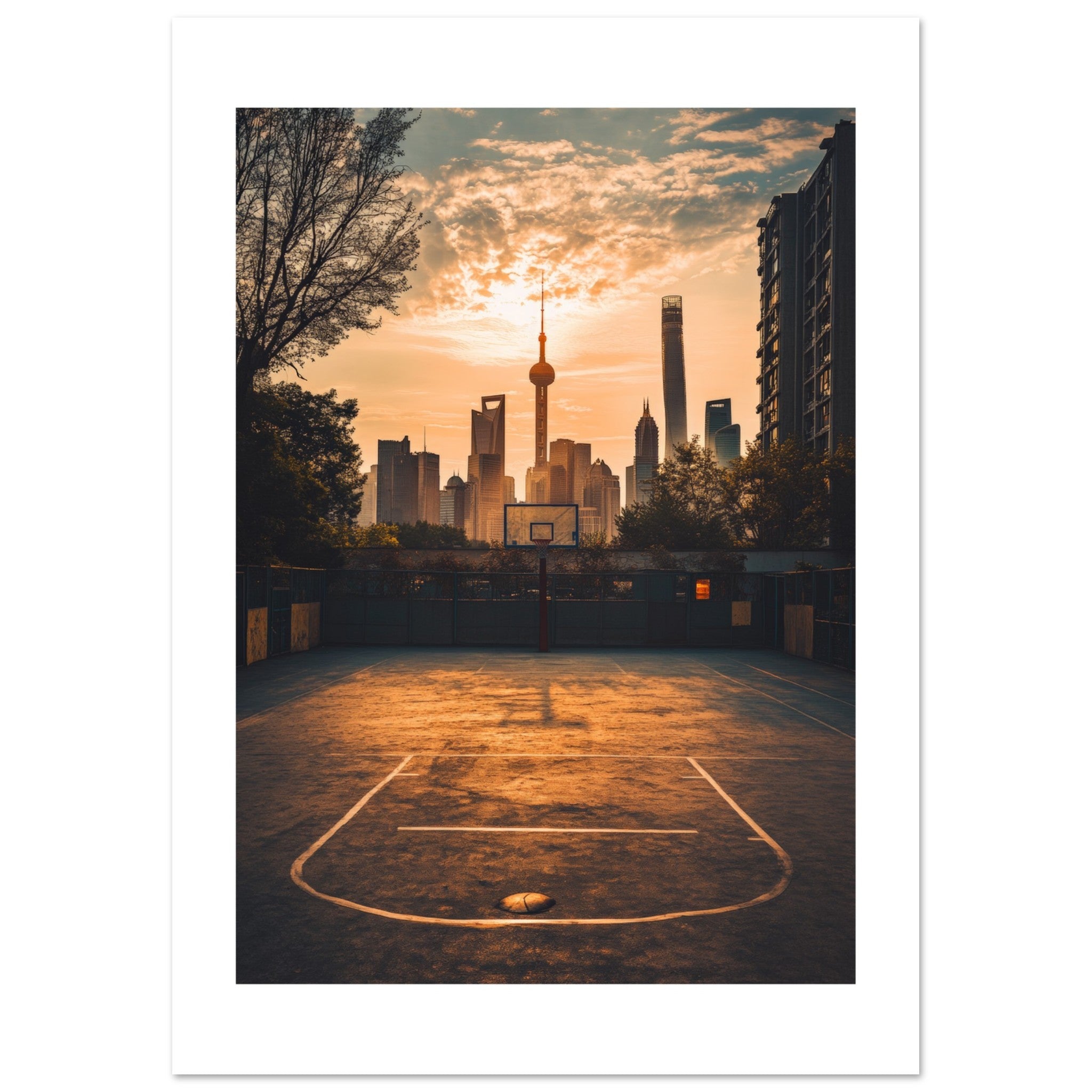 Basketball Court in Shanghai China 1