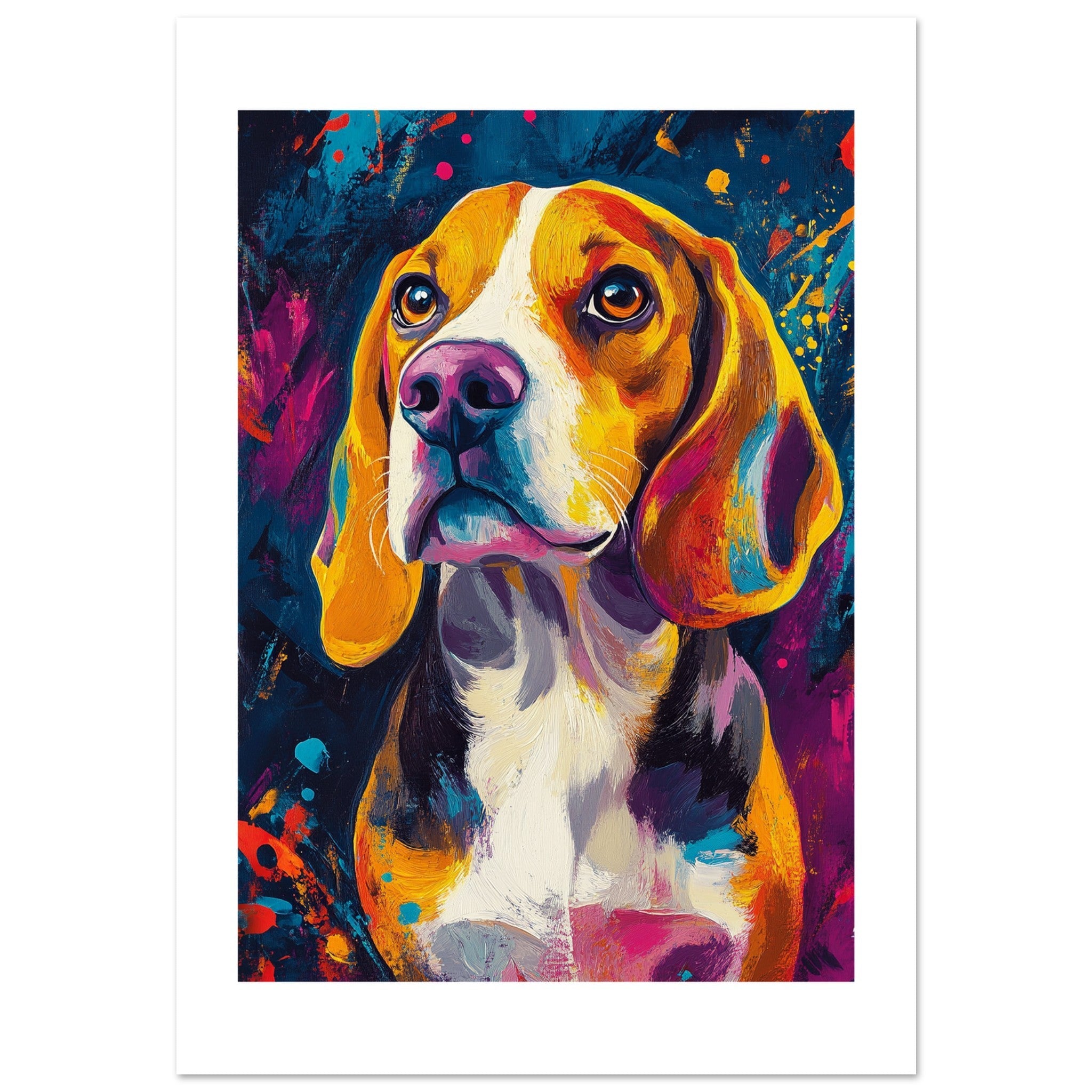 Beagle poster / Beagle Art Work / Beagle Print