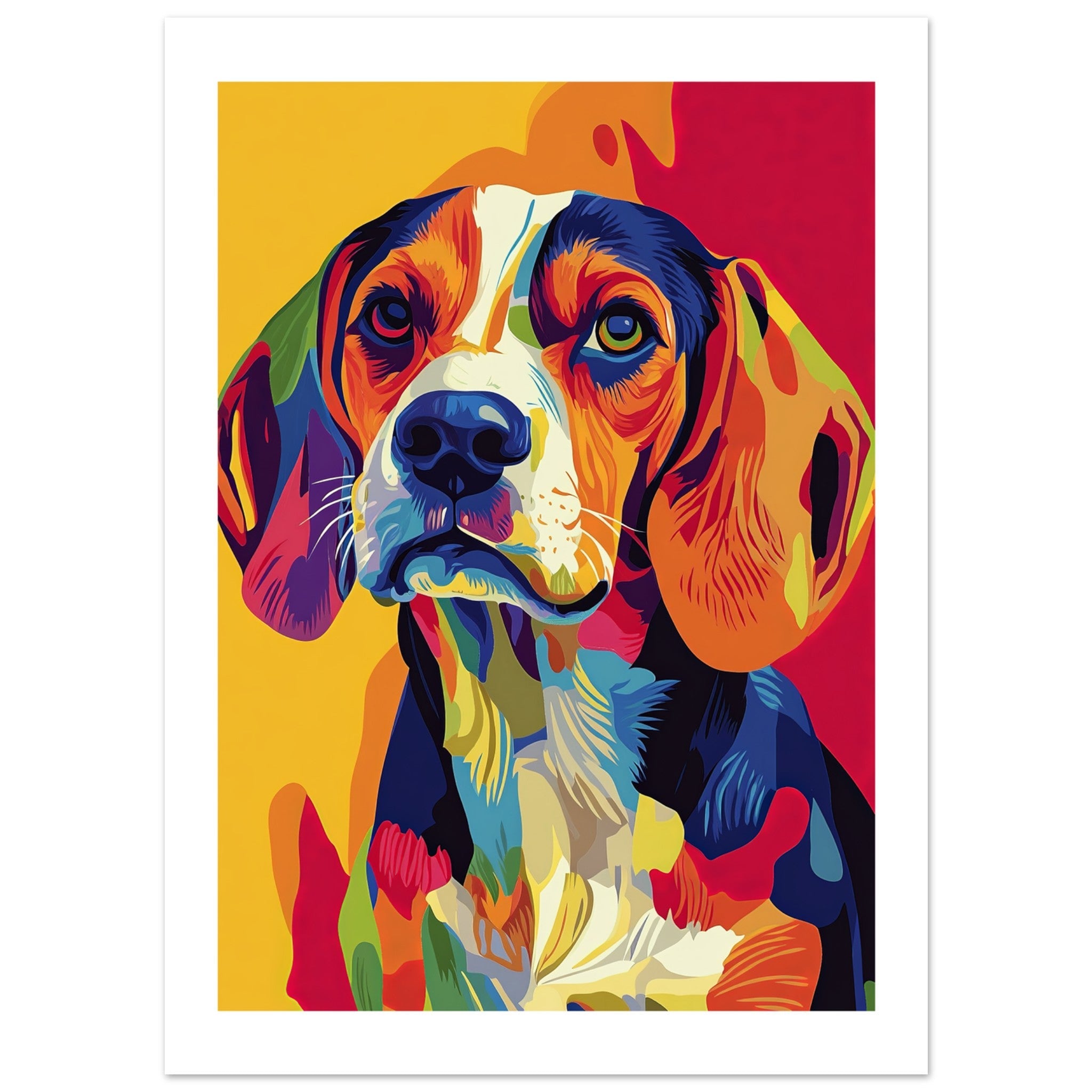 Beagle poster / Beagle Art Work / Beagle Print
