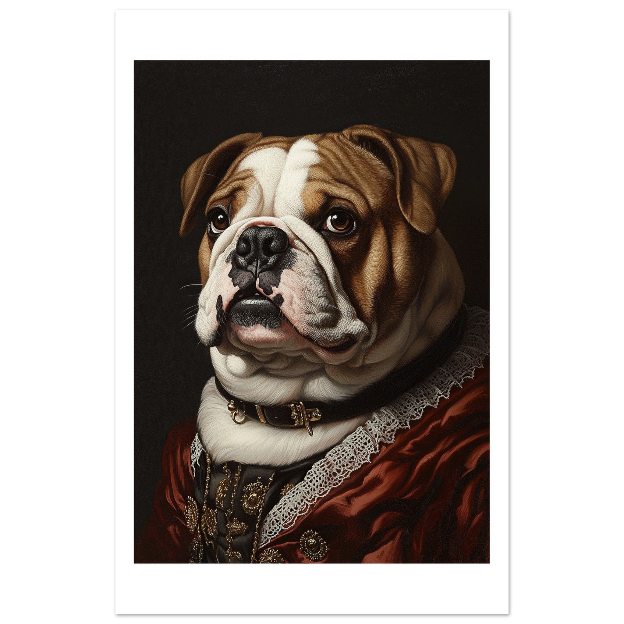 Bulldog Poster / Bulldog Art Work / Bulldog Print