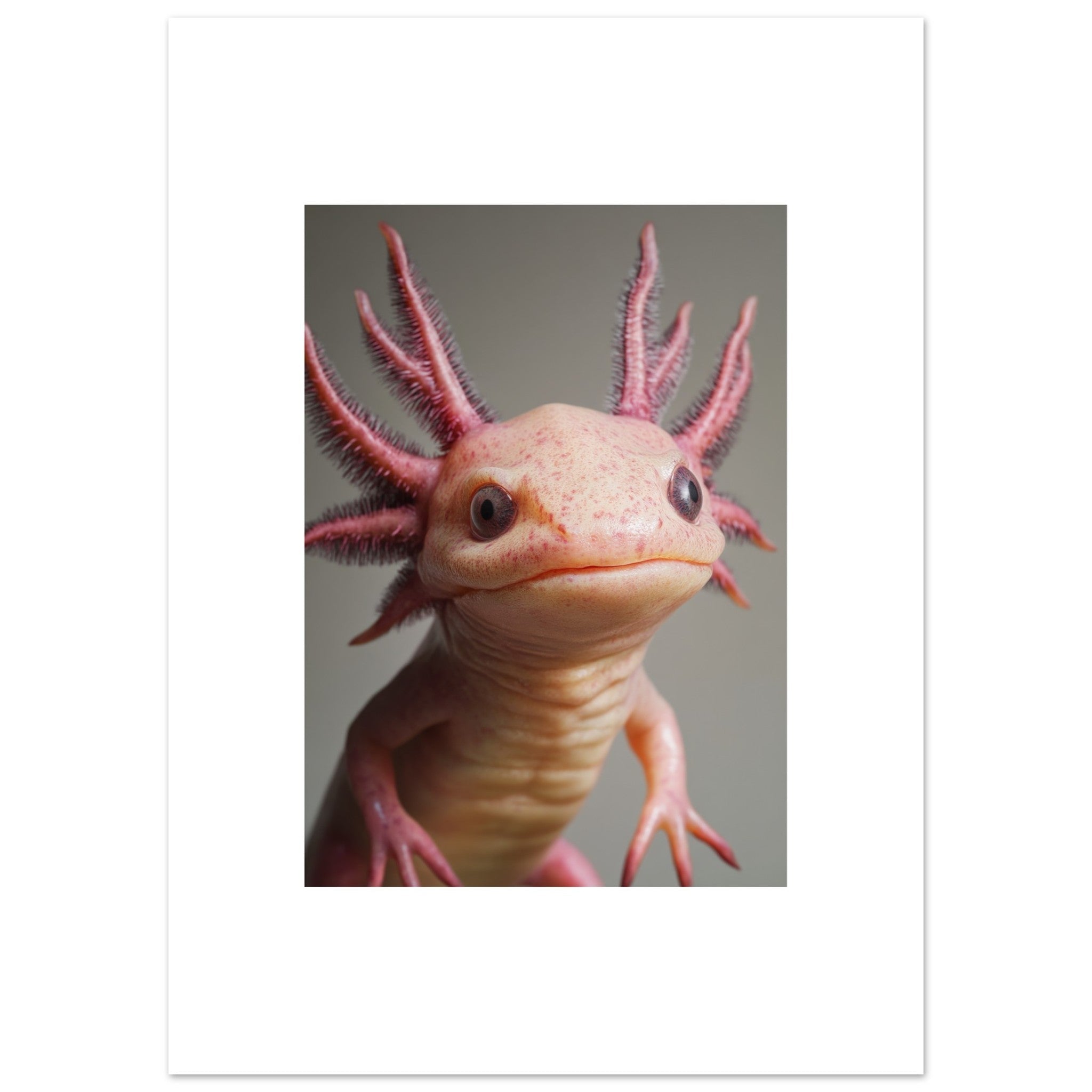 Axolotl portrait