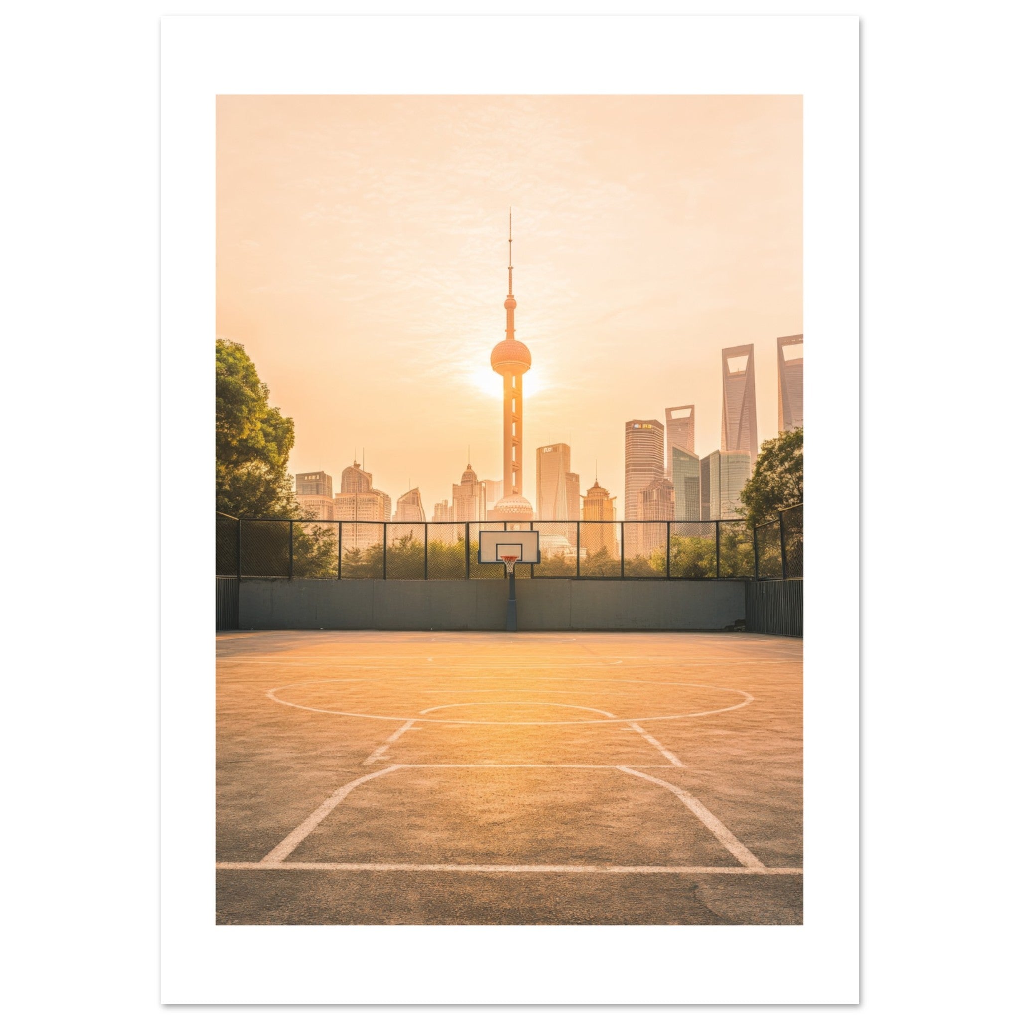 Basketball Court in Shanghai China 3