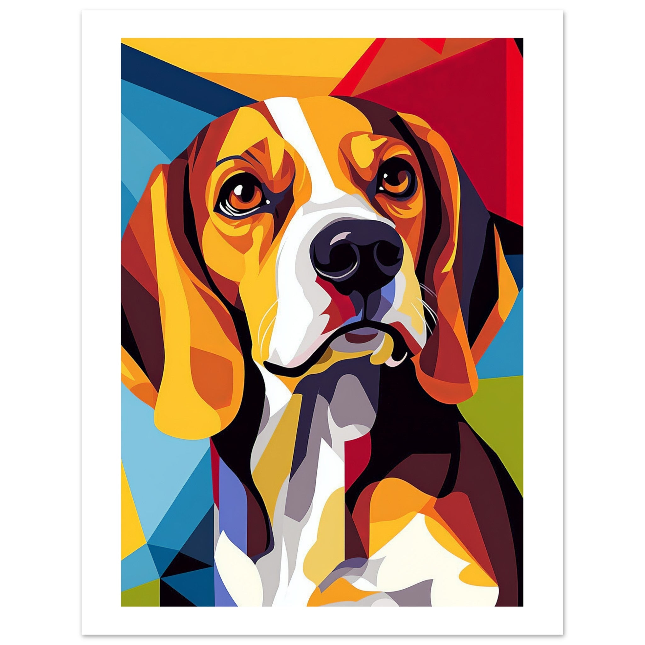 Beagle poster / Beagle Art Work / Beagle Print