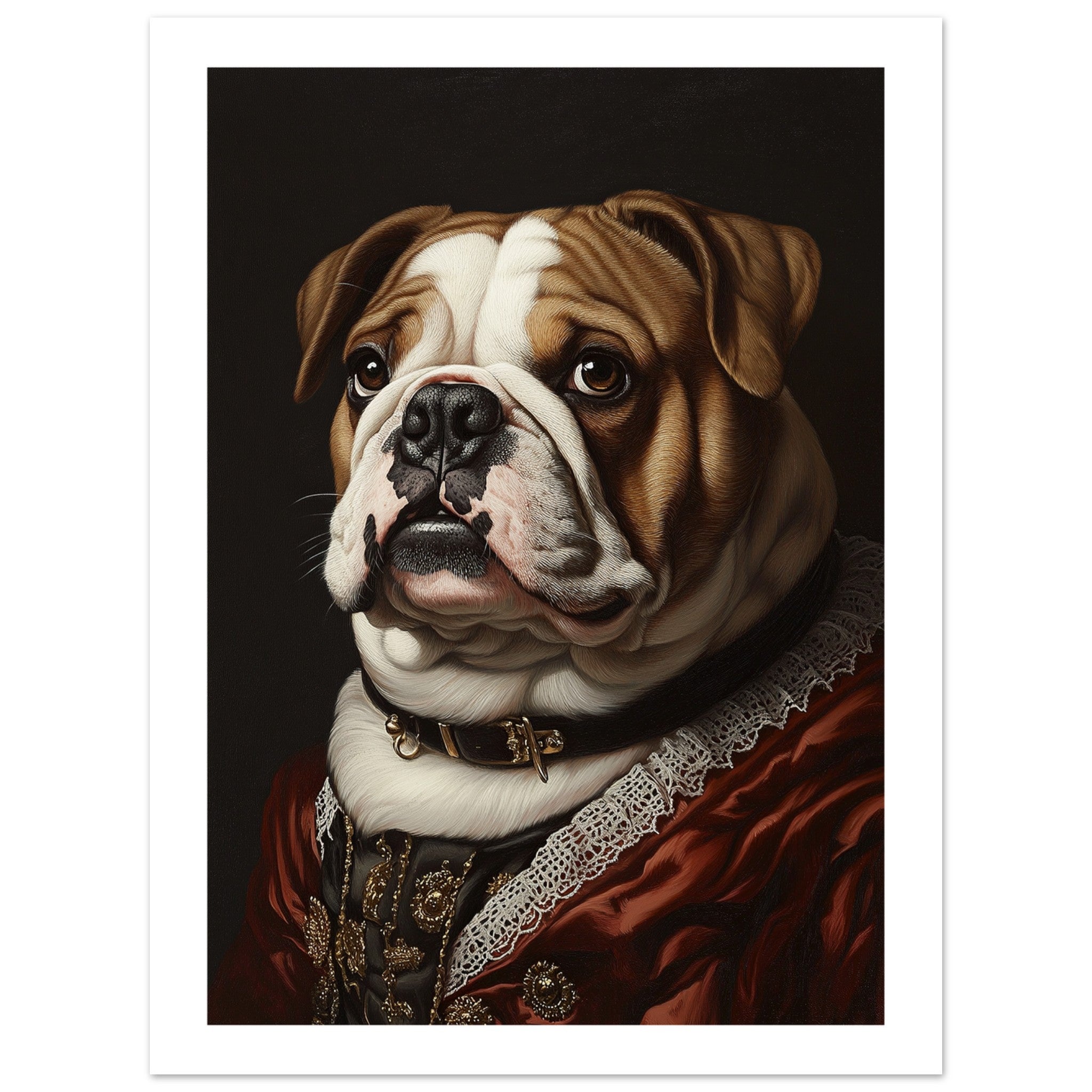 Bulldog Poster / Bulldog Art Work / Bulldog Print