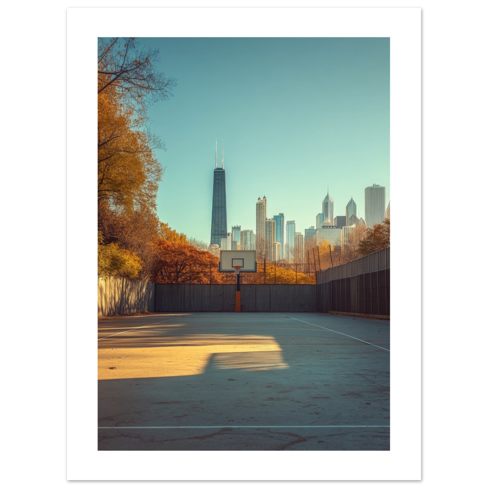 Basketball Court in Chicago