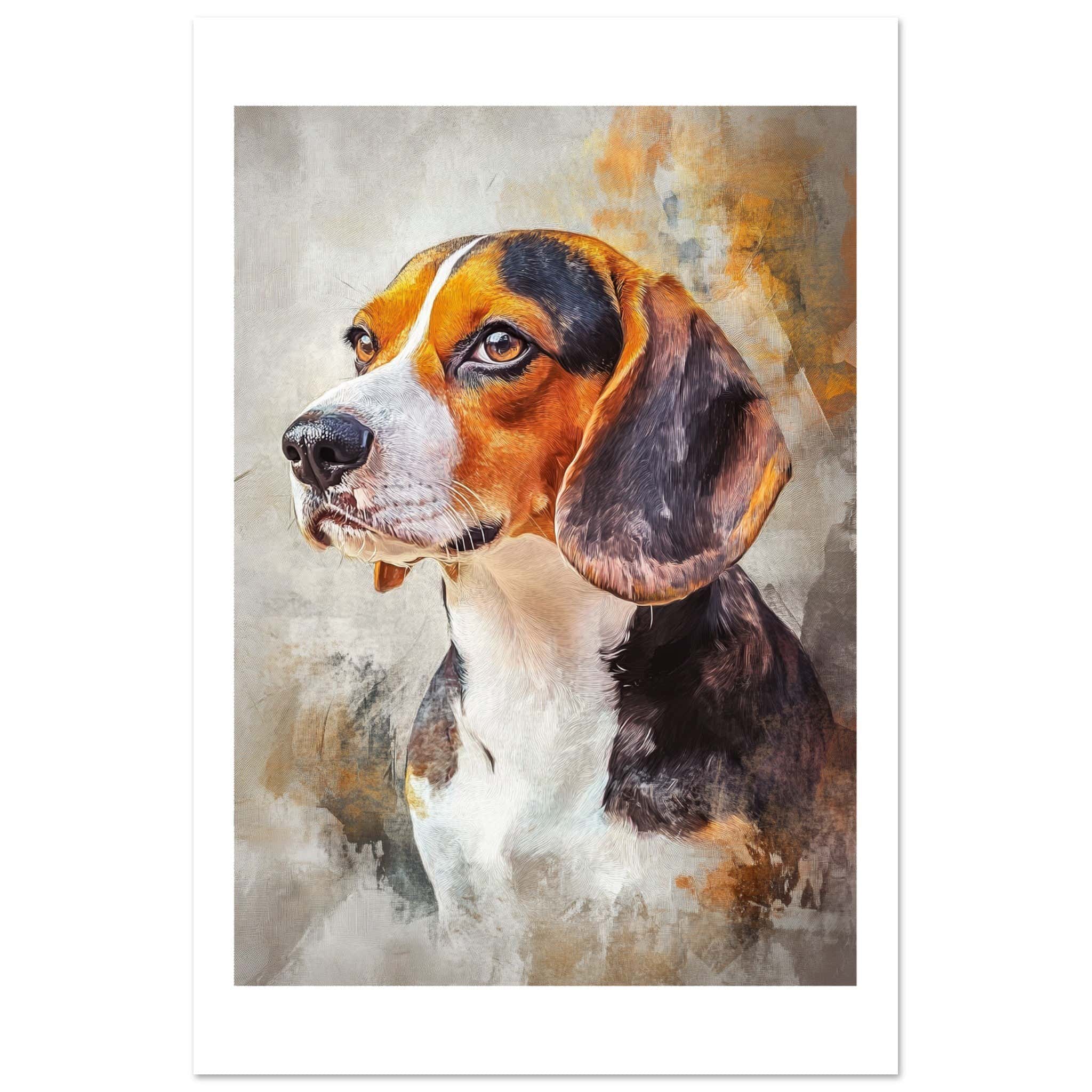 Beagle poster / Beagle Art Work / Beagle Print