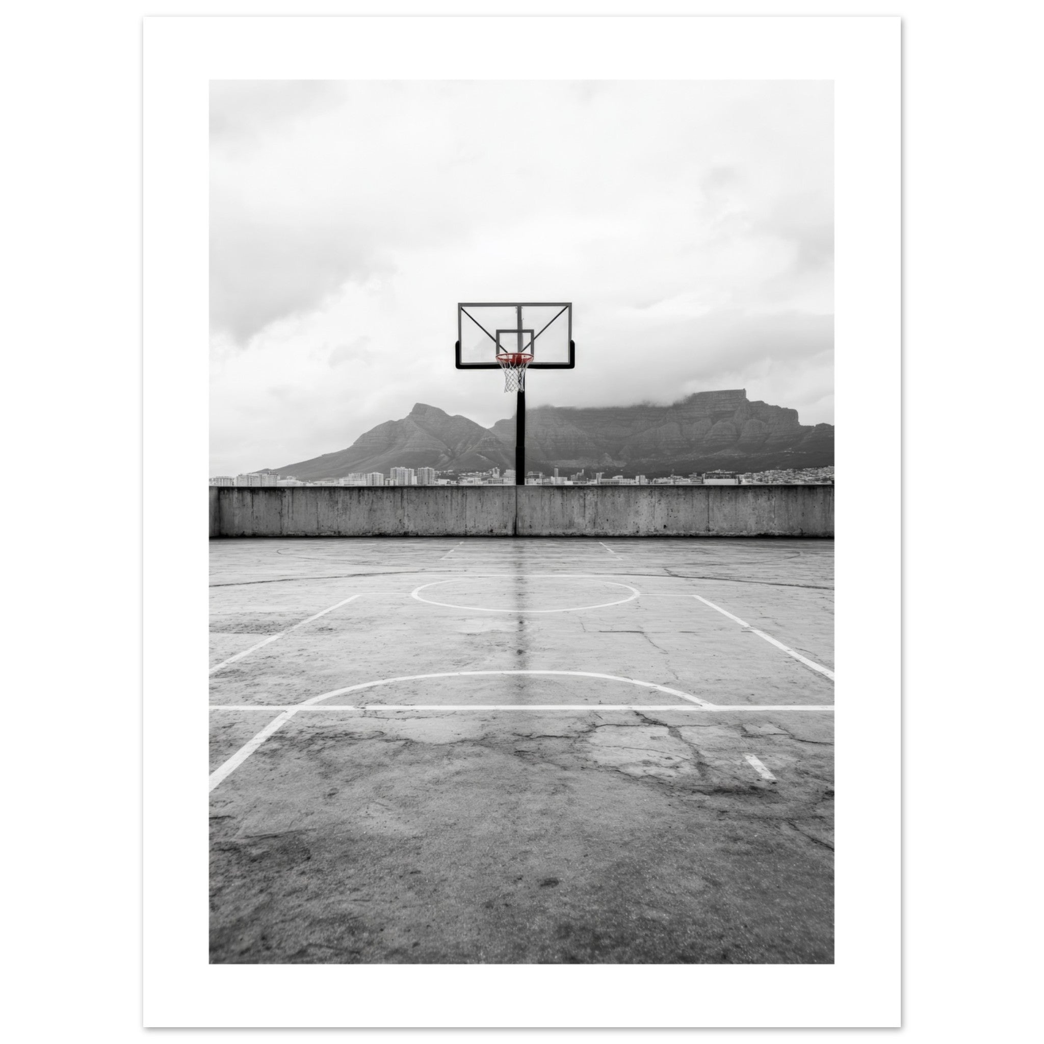 Basketball Court in Capetown South Africa