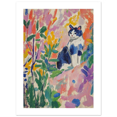 American Curl Cat Inspired by Matisse 3