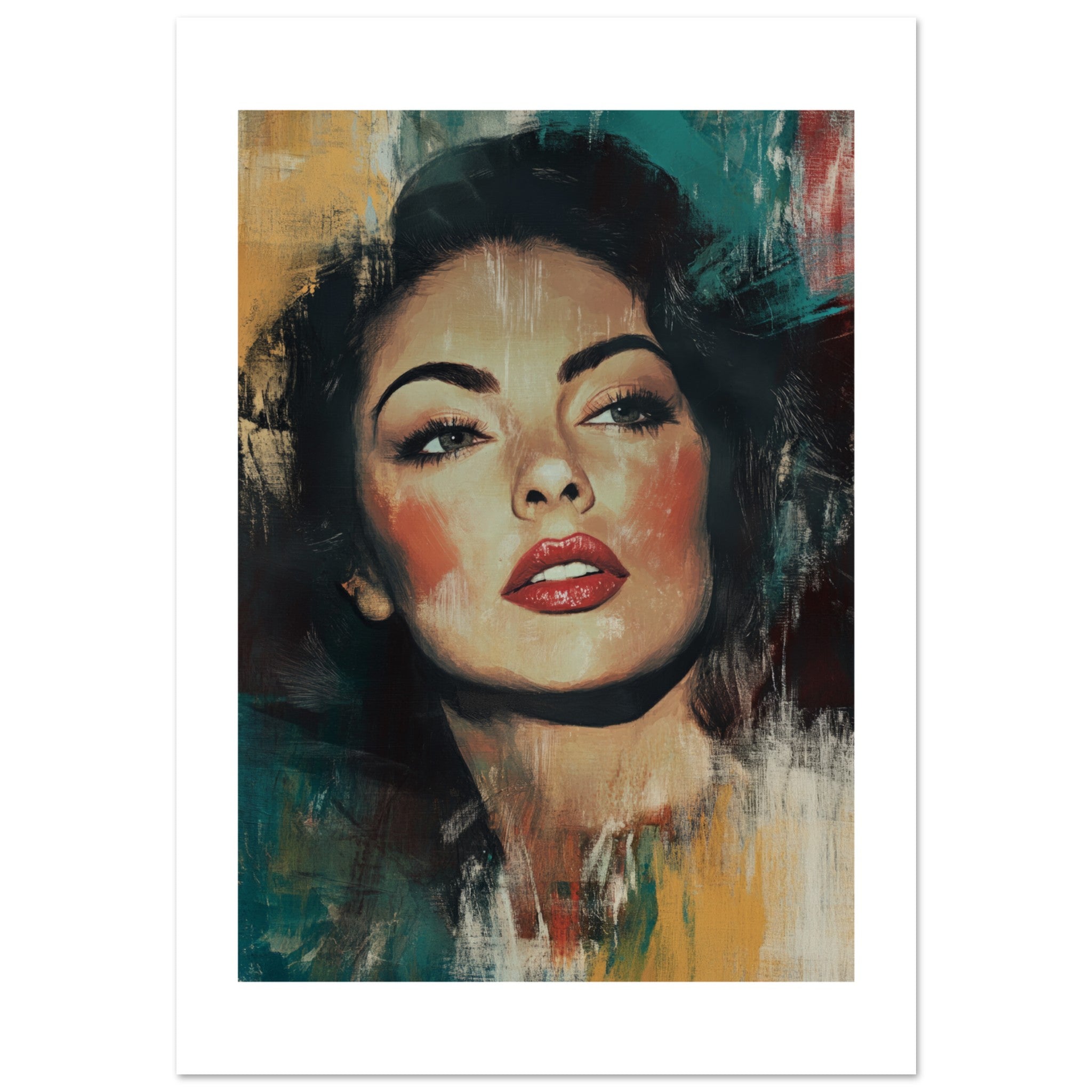 Ava Gardner Poster Art Print // Wall-Art Of Famous Ava Gardner