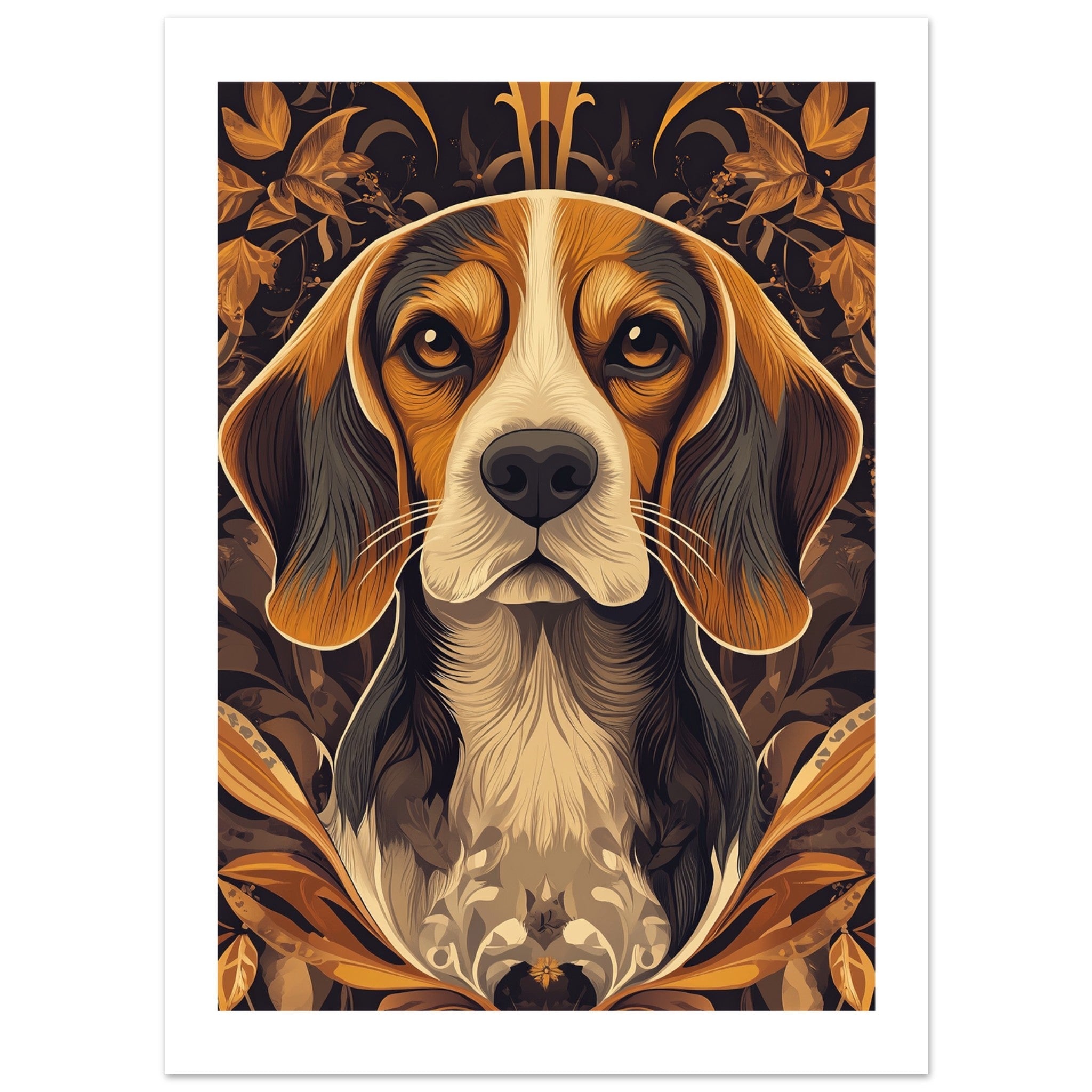 Beagle poster / Beagle Art Work / Beagle Print