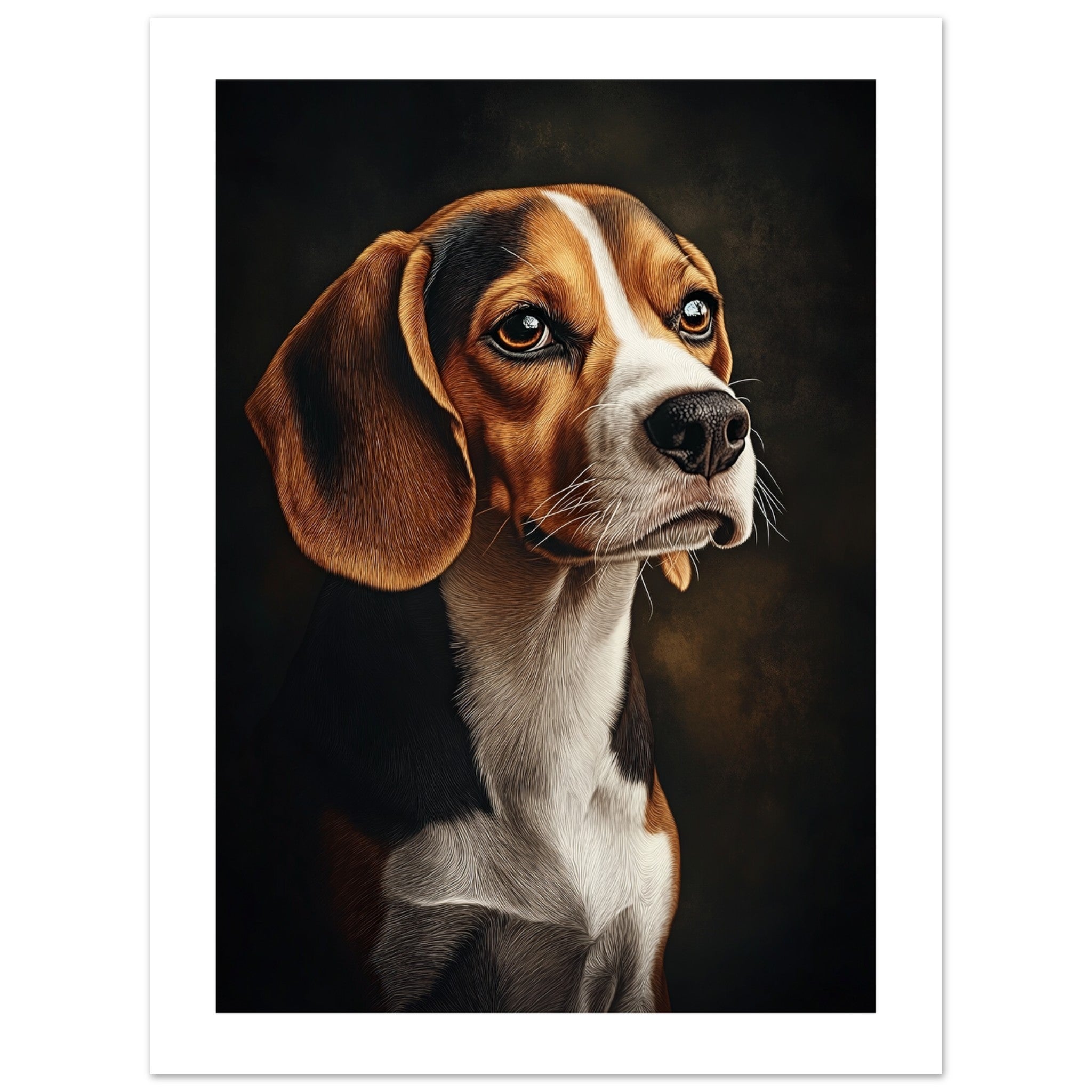 Beagle poster / Beagle Art Work / Beagle Print