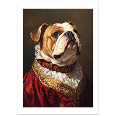 Bulldog Poster / Bulldog Art Work / Bulldog Print