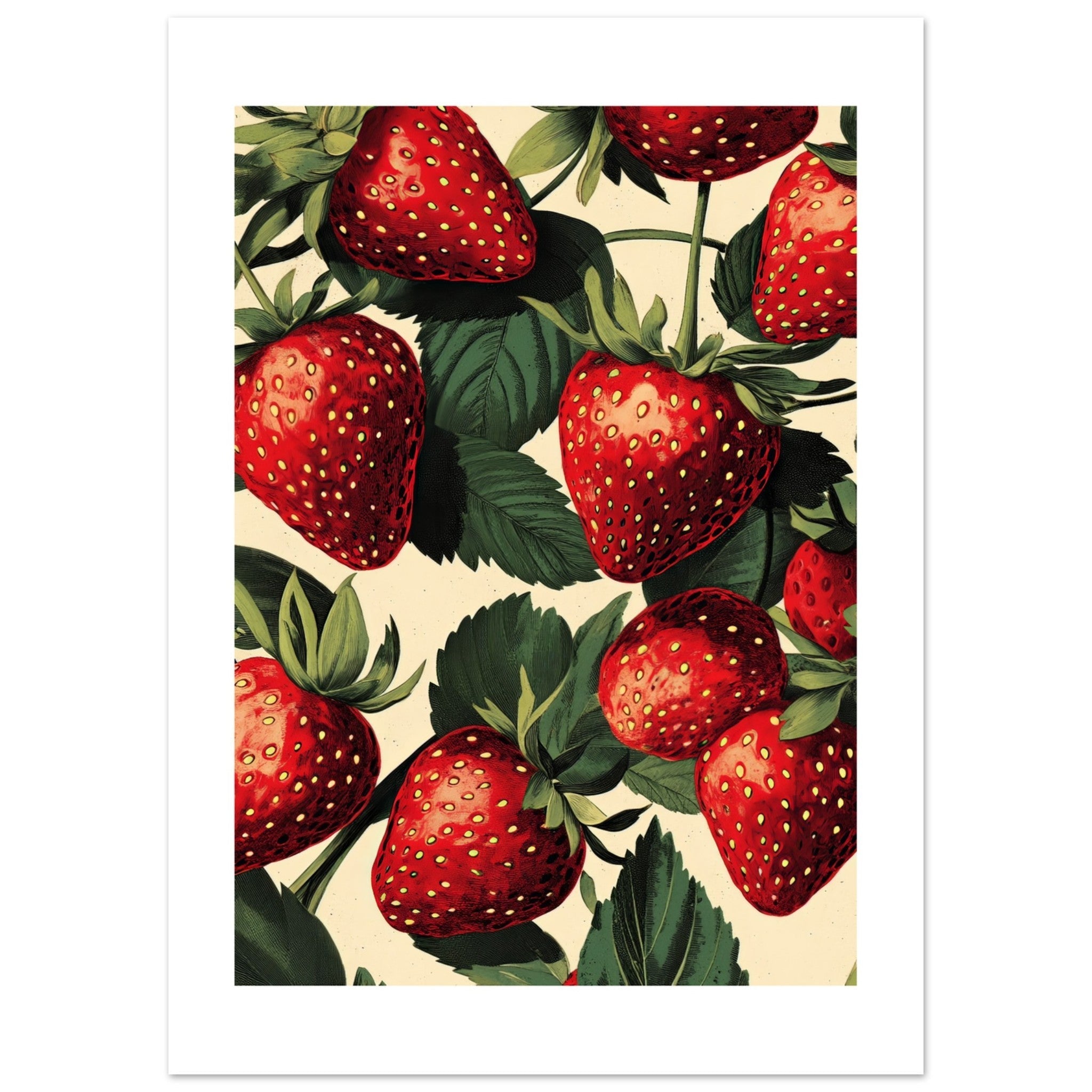 A pattern of Strawberries 1