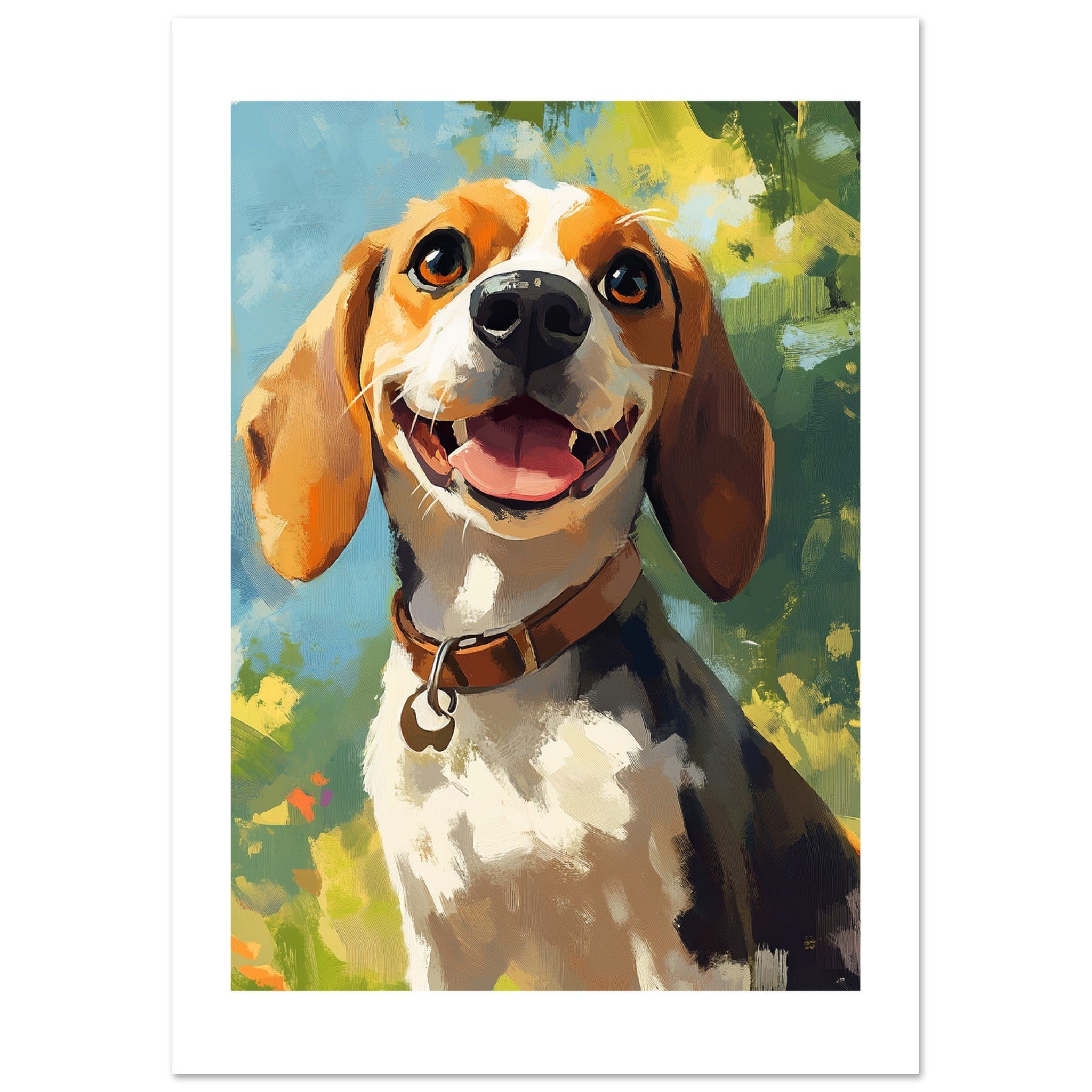 Beagle poster / Beagle Art Work / Beagle Print