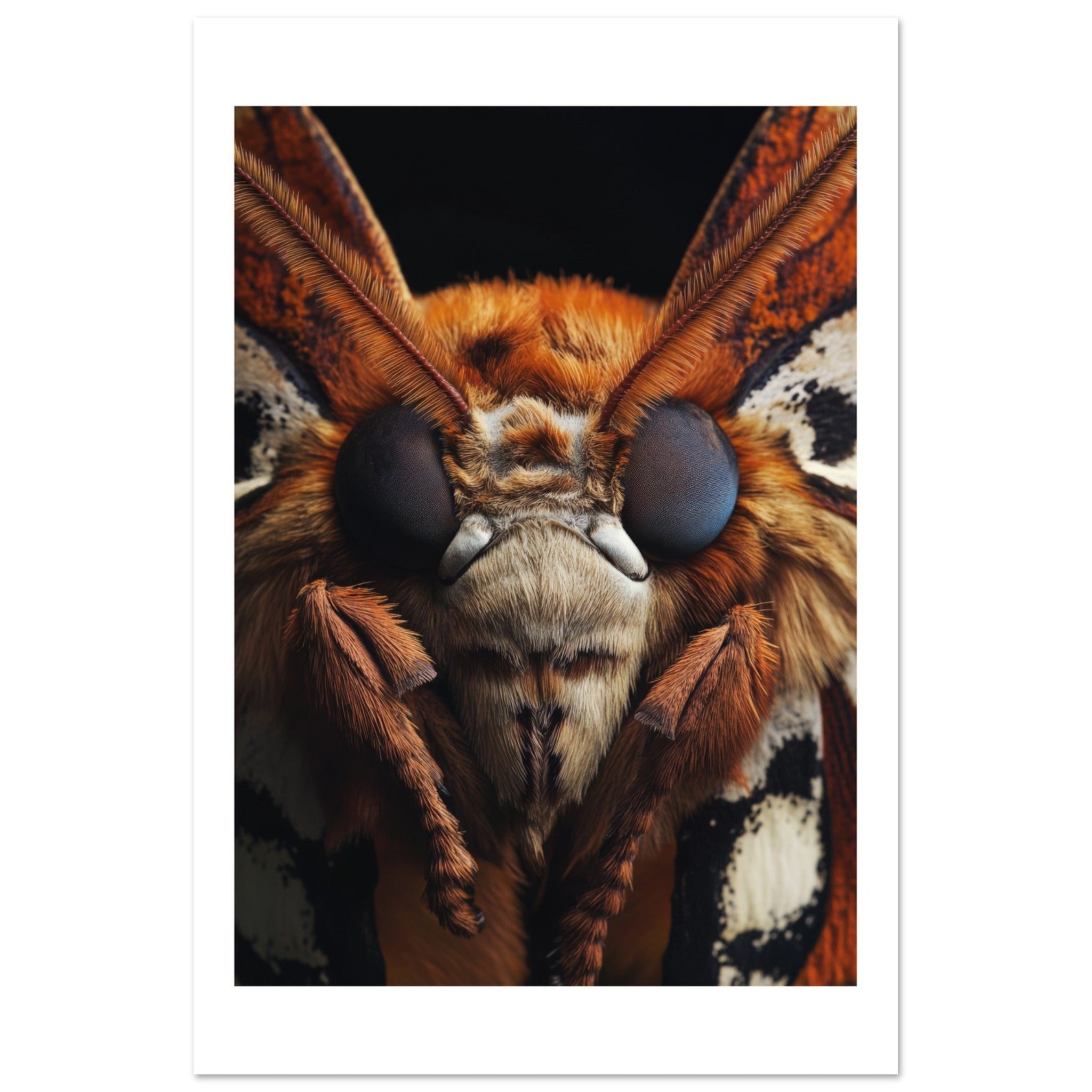 Atlas Moth portrait
