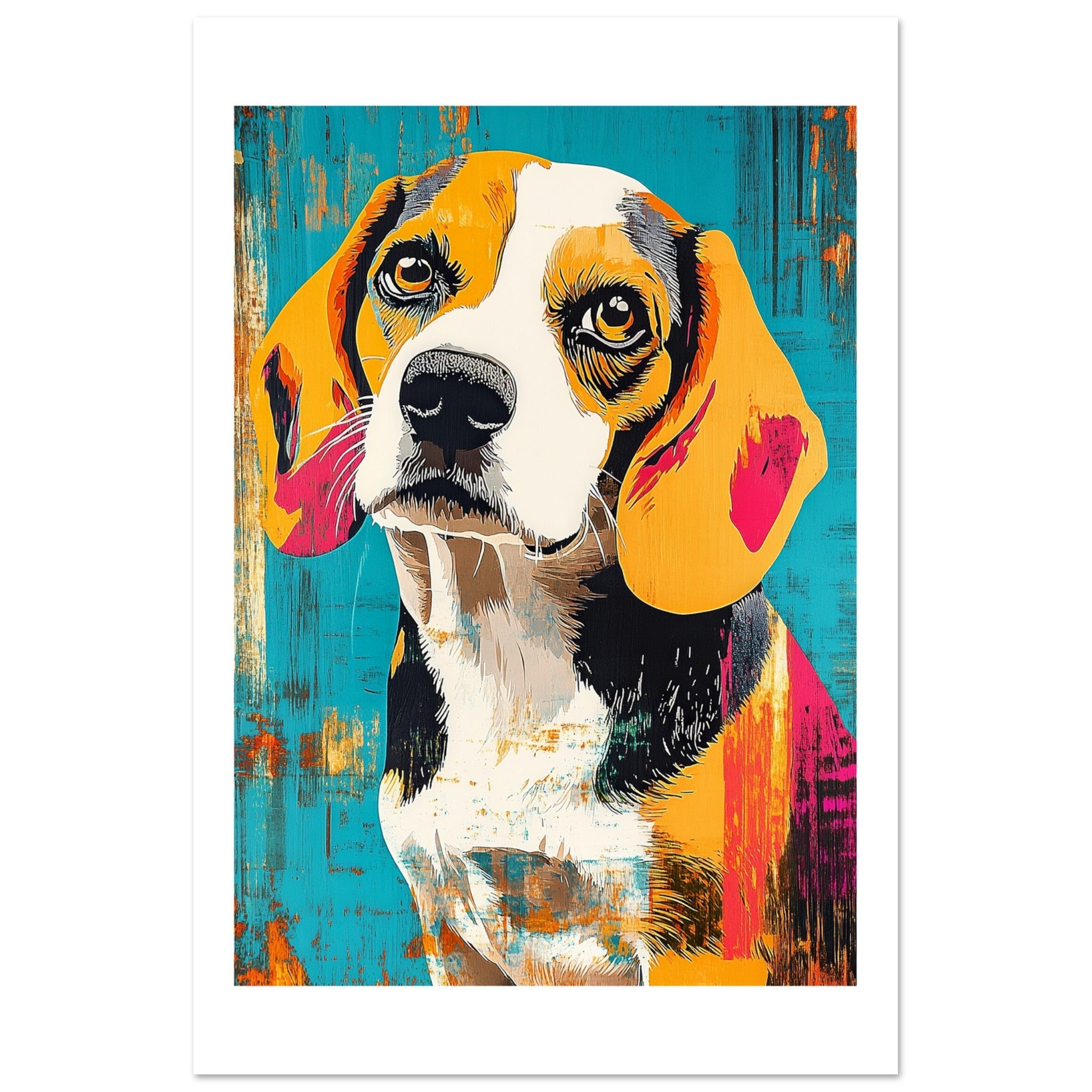 Beagle poster / Beagle Art Work / Beagle Print