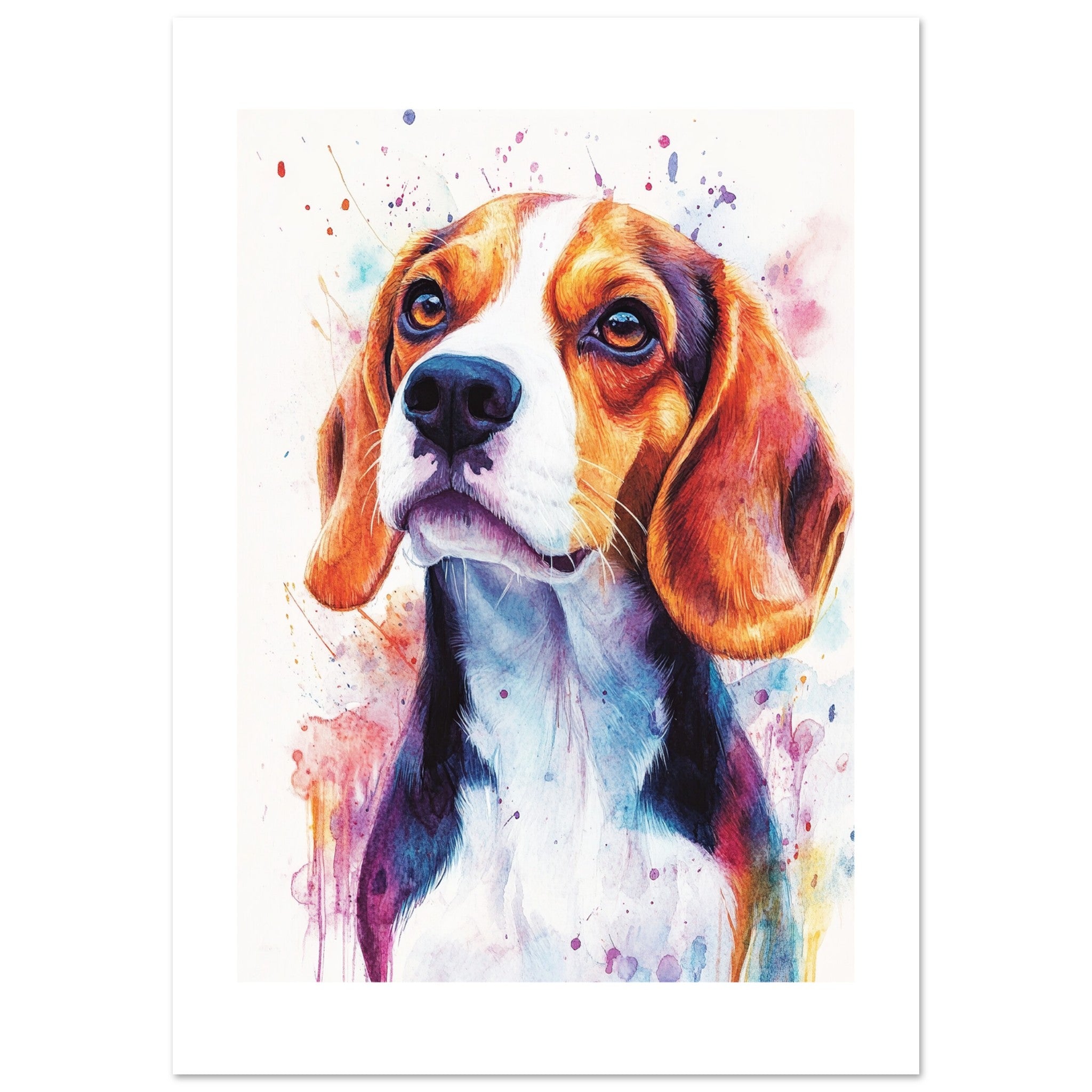 Beagle poster / Beagle Art Work / Beagle Print