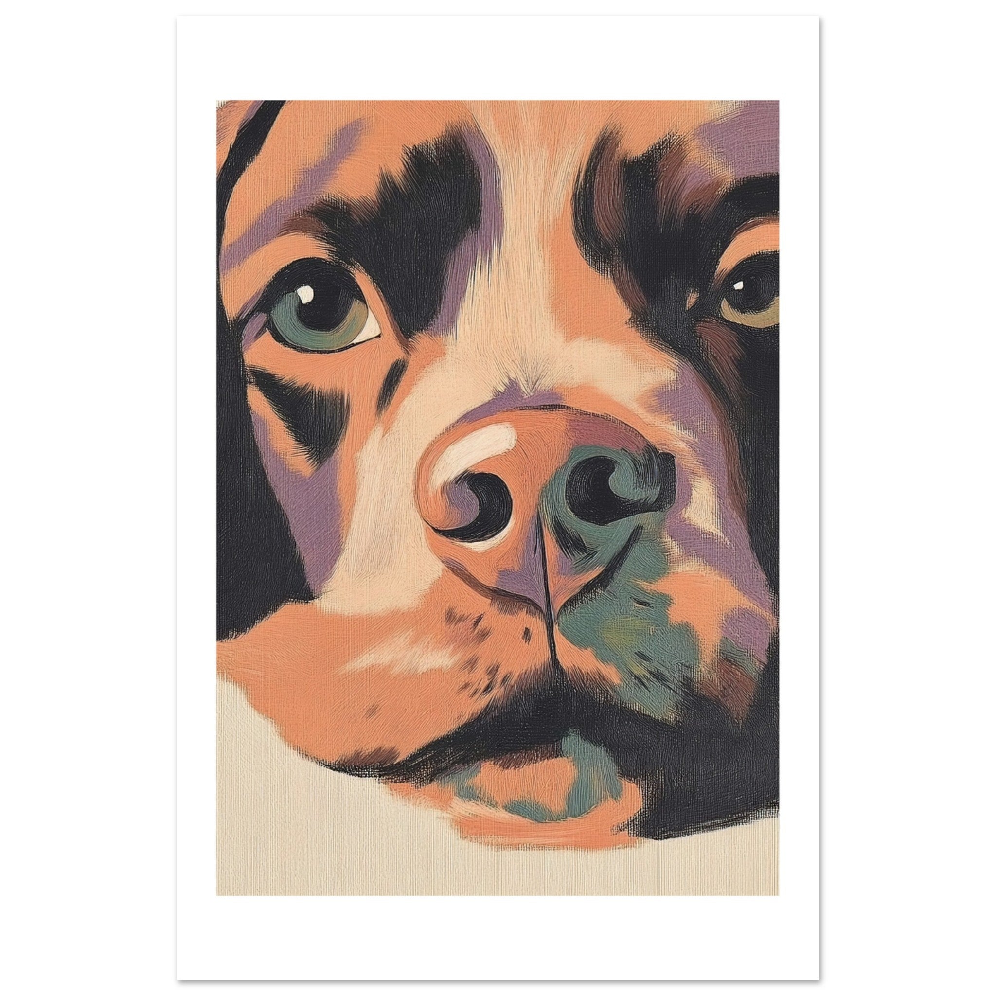 Boykin Spaniel Dog Relaxing Pastel Colored 2