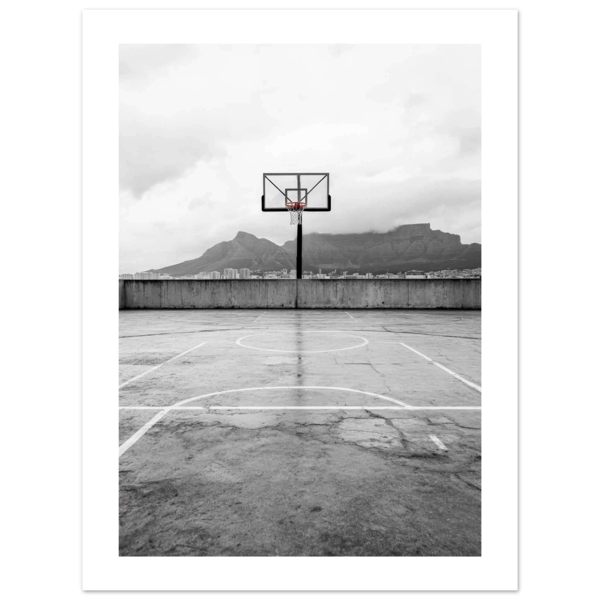 Basketball Court in Capetown South Africa