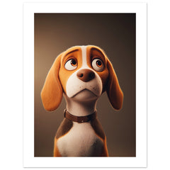 Beagle poster / Beagle Art Work / Beagle Print