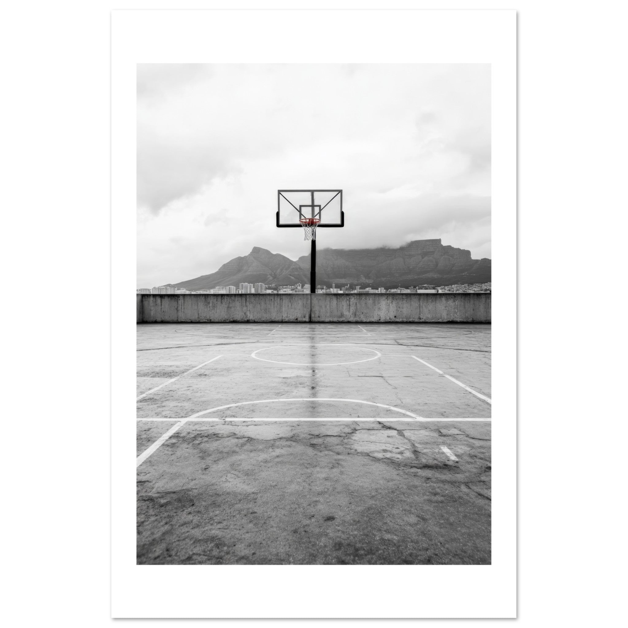 Basketball Court in Capetown South Africa