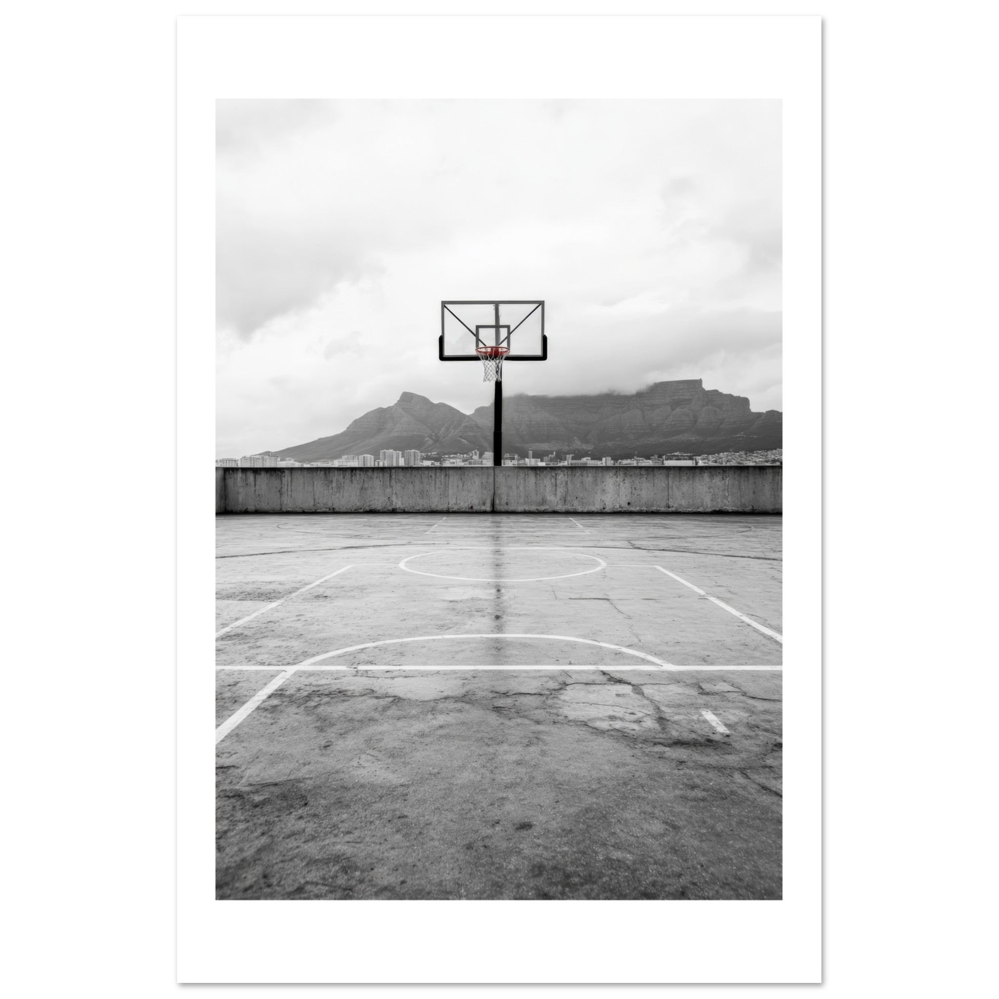 Basketball Court in Capetown South Africa