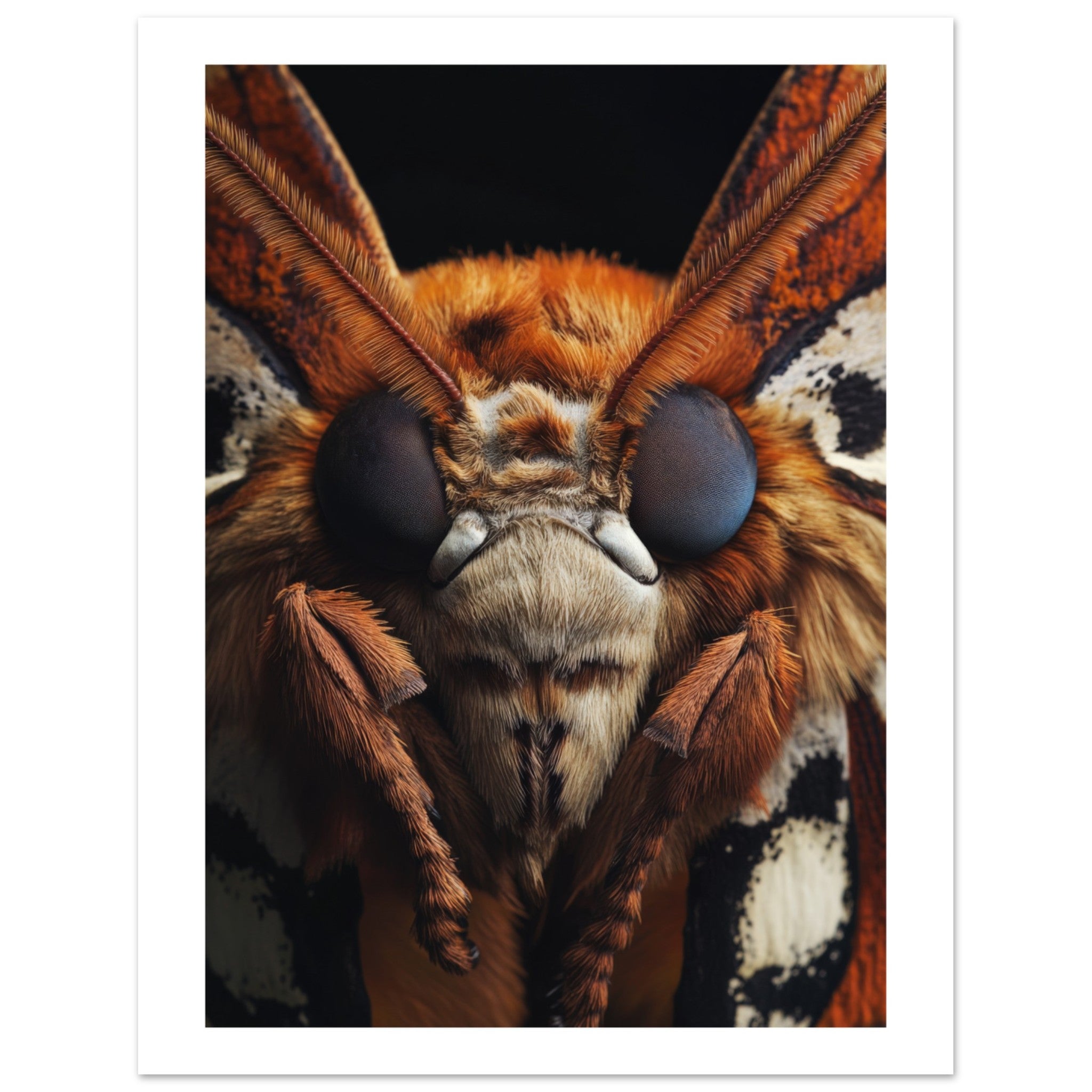 Atlas Moth portrait