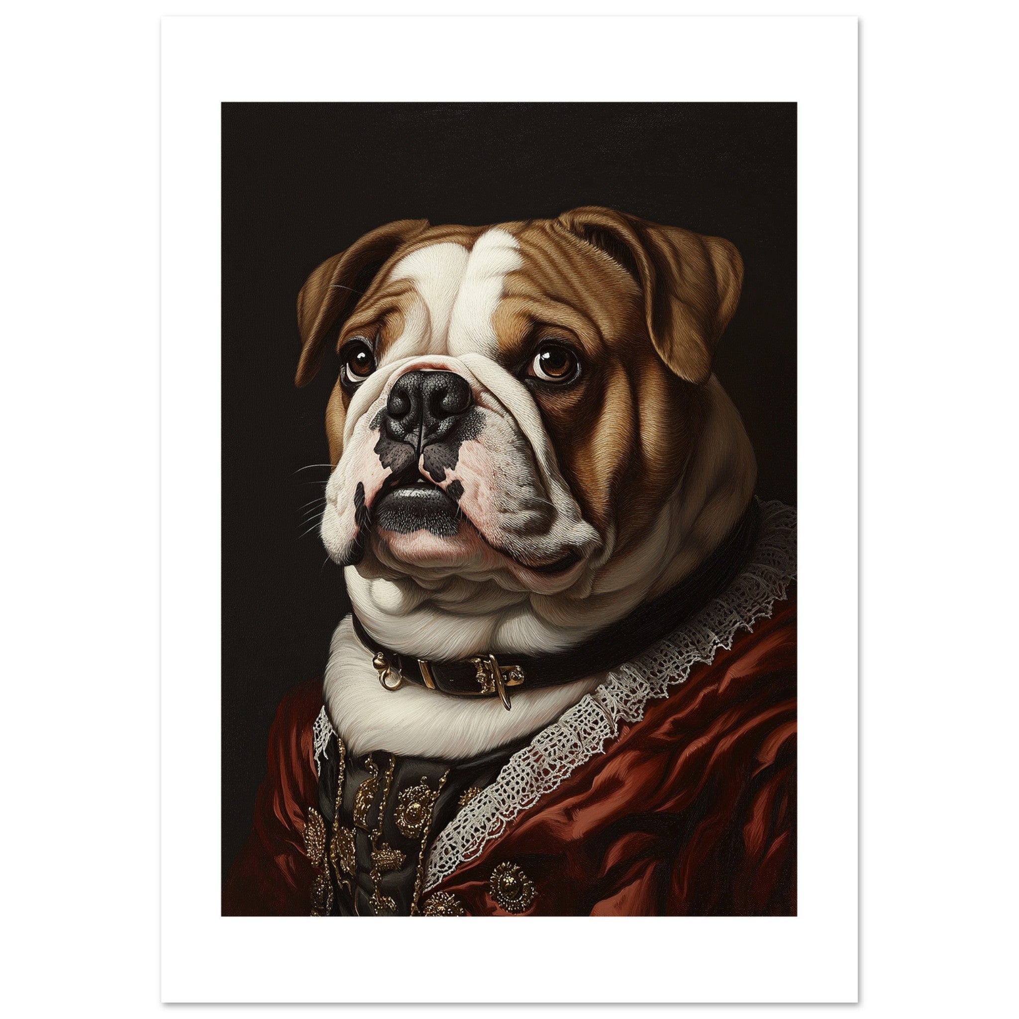 Bulldog Poster / Bulldog Art Work / Bulldog Print