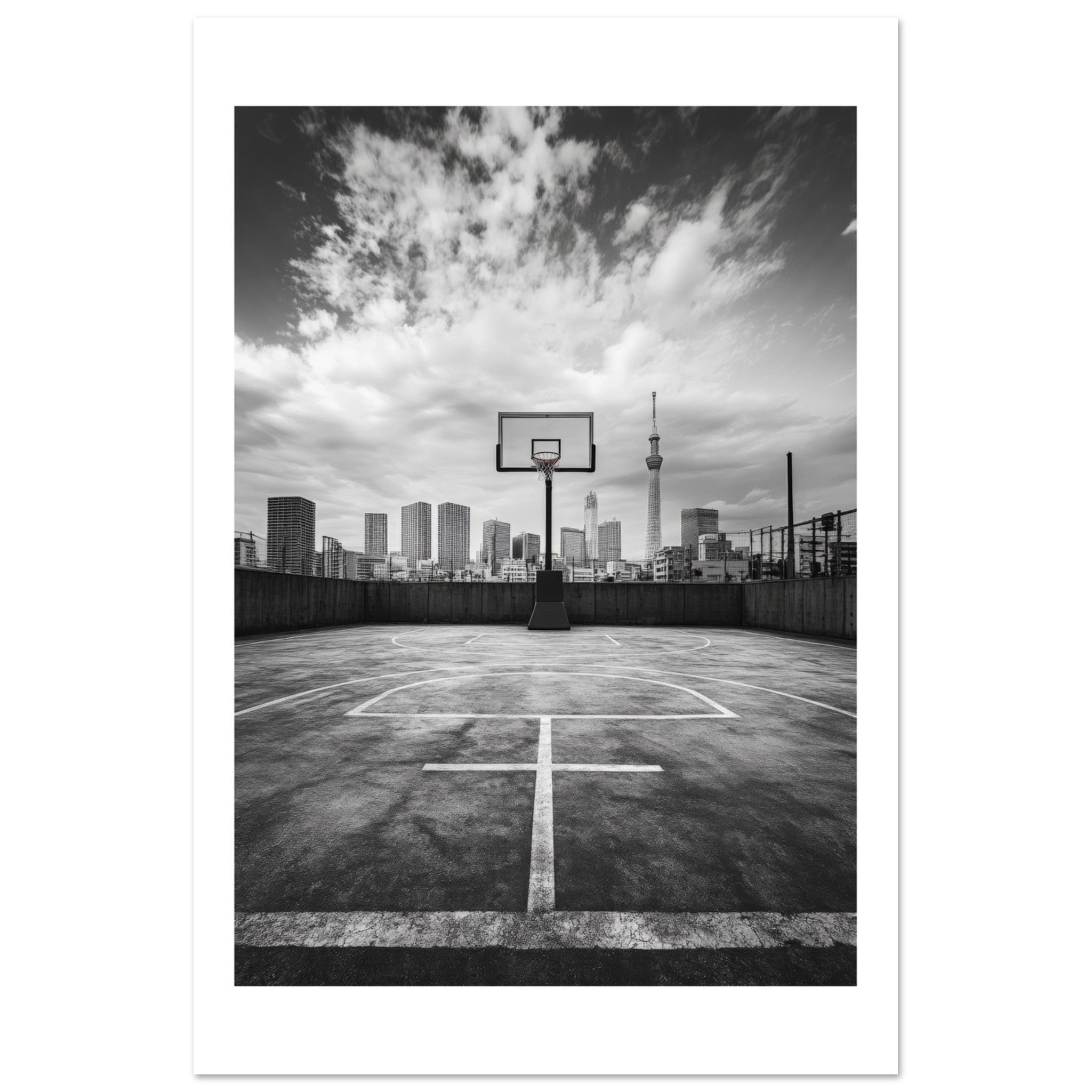 Basketball Court in Tokyo Japan 5