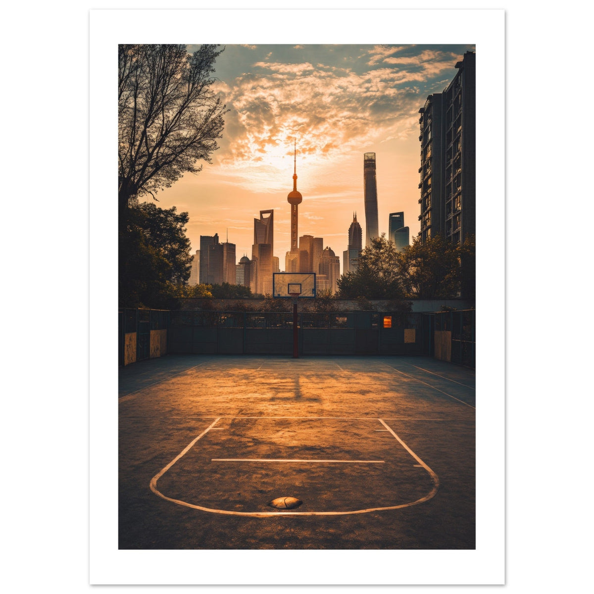 Basketball Court in Shanghai China 1