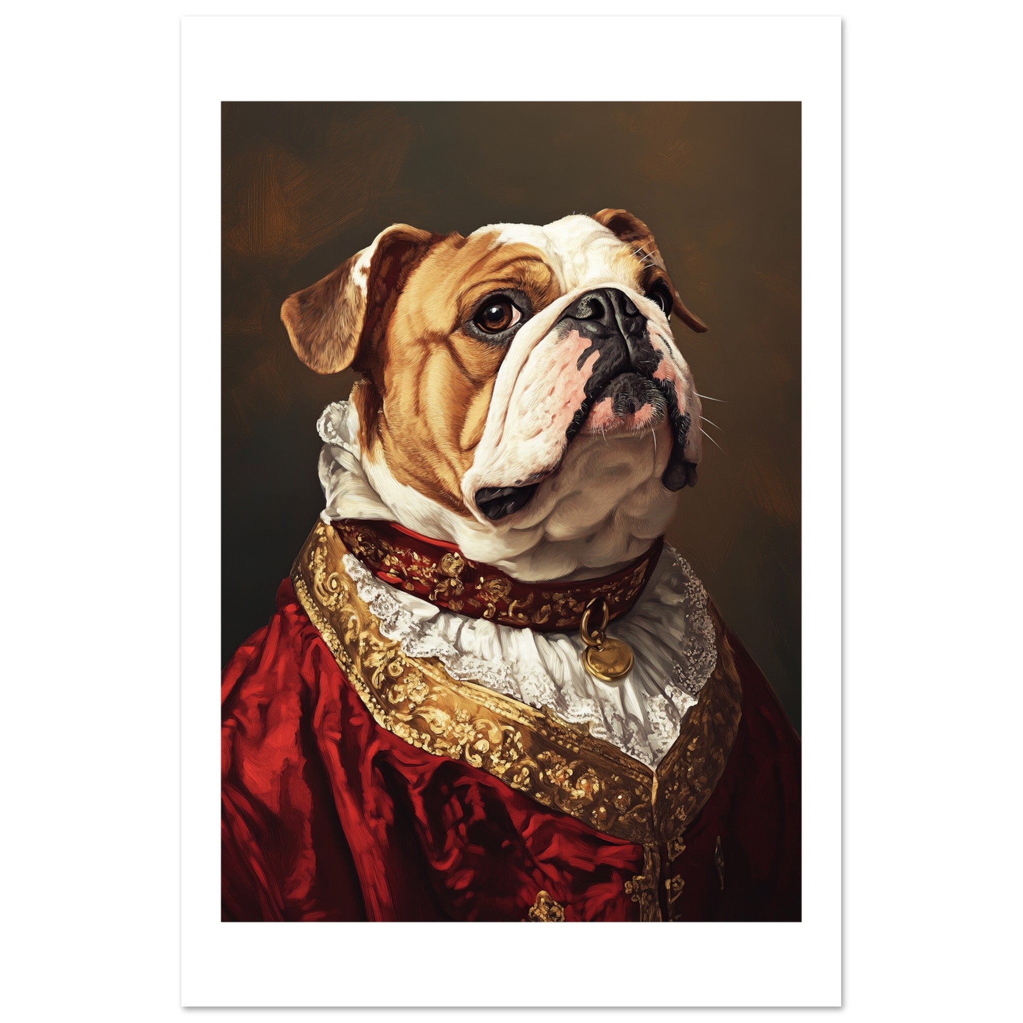 Bulldog Poster / Bulldog Art Work / Bulldog Print