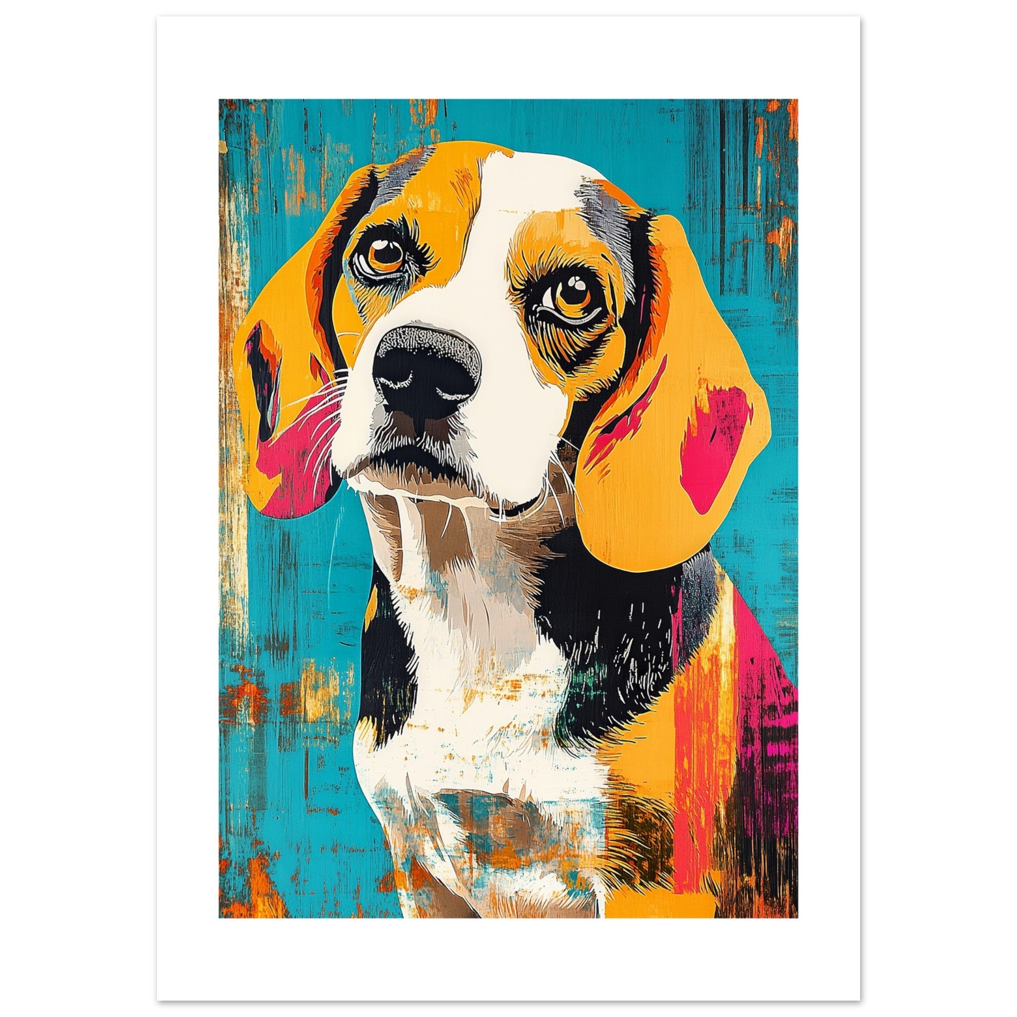 Beagle poster / Beagle Art Work / Beagle Print