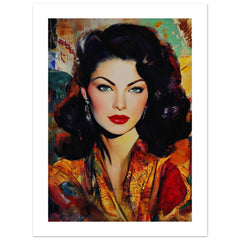 Ava Gardner Poster Art Print // Wall-Art Of Famous Ava Gardner