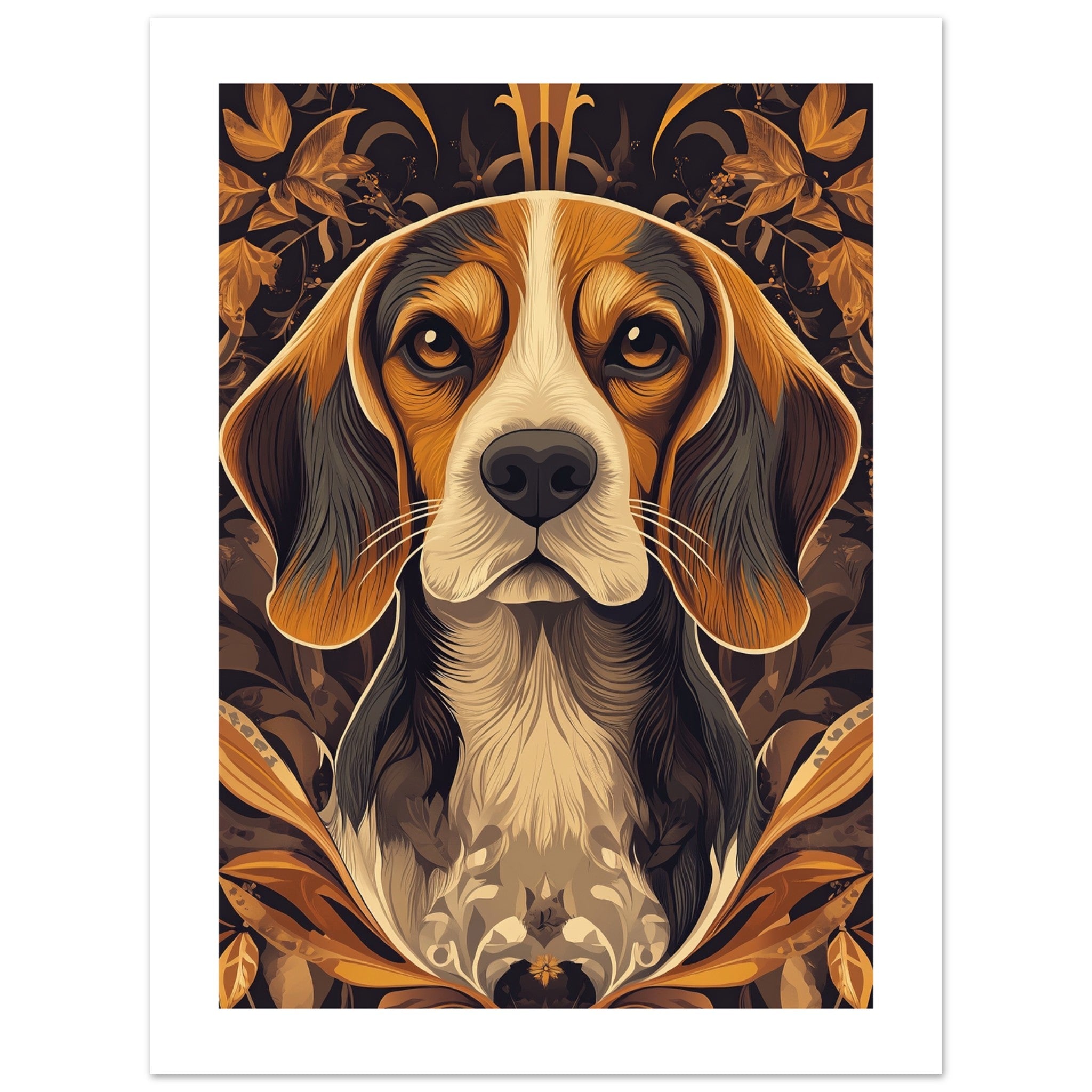 Beagle poster / Beagle Art Work / Beagle Print