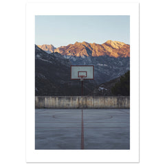 Basketball Court in Mountains 1