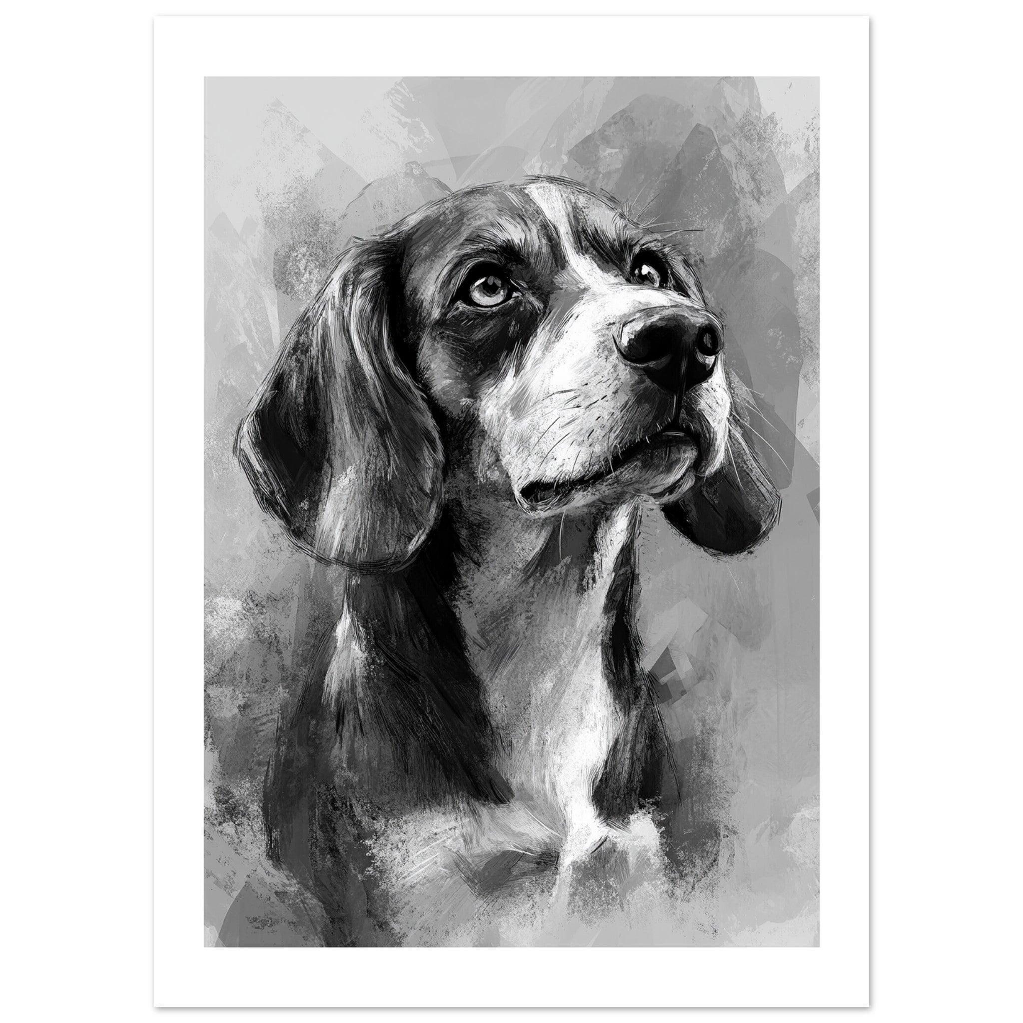 Beagle poster / Beagle Art Work / Beagle Print