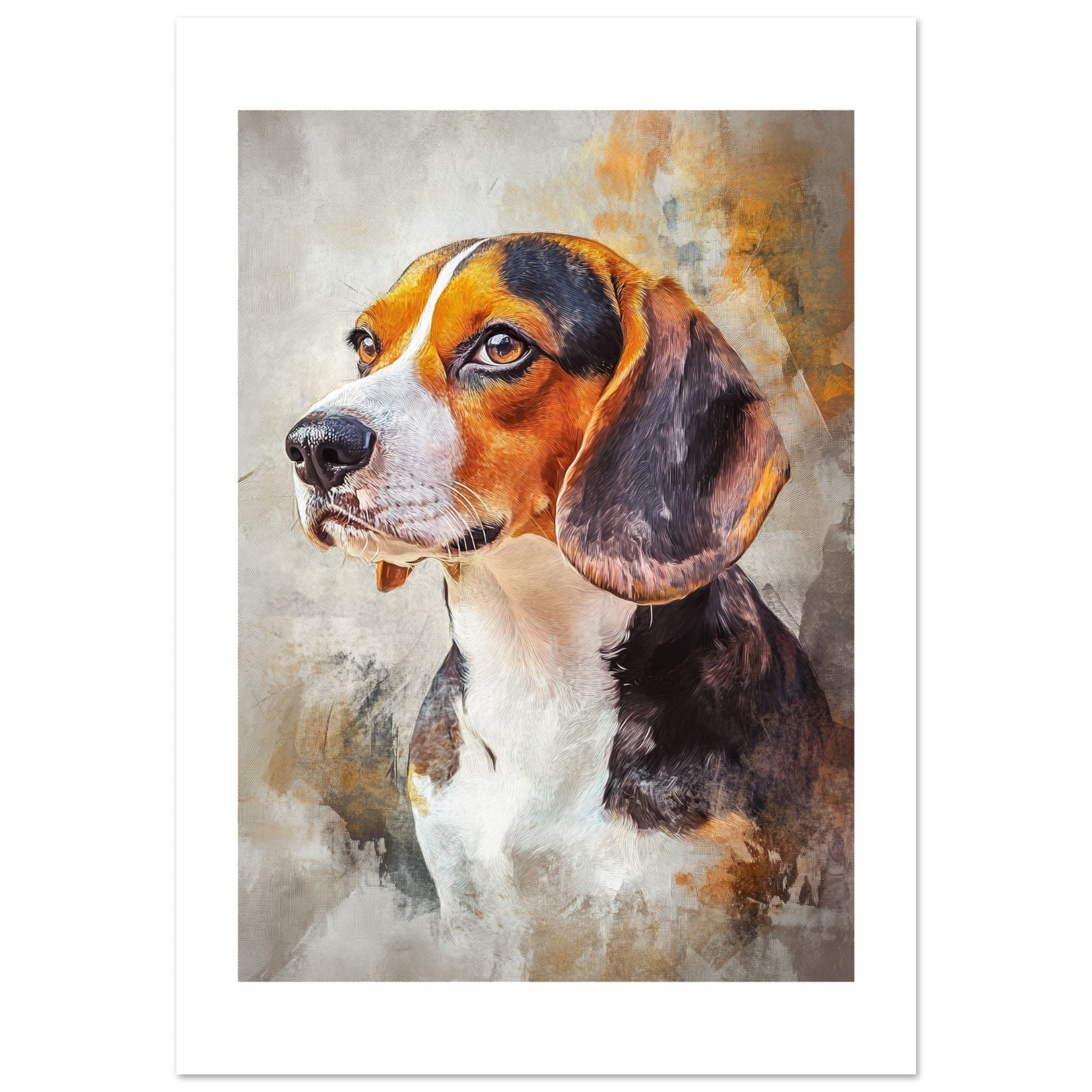 Beagle poster / Beagle Art Work / Beagle Print