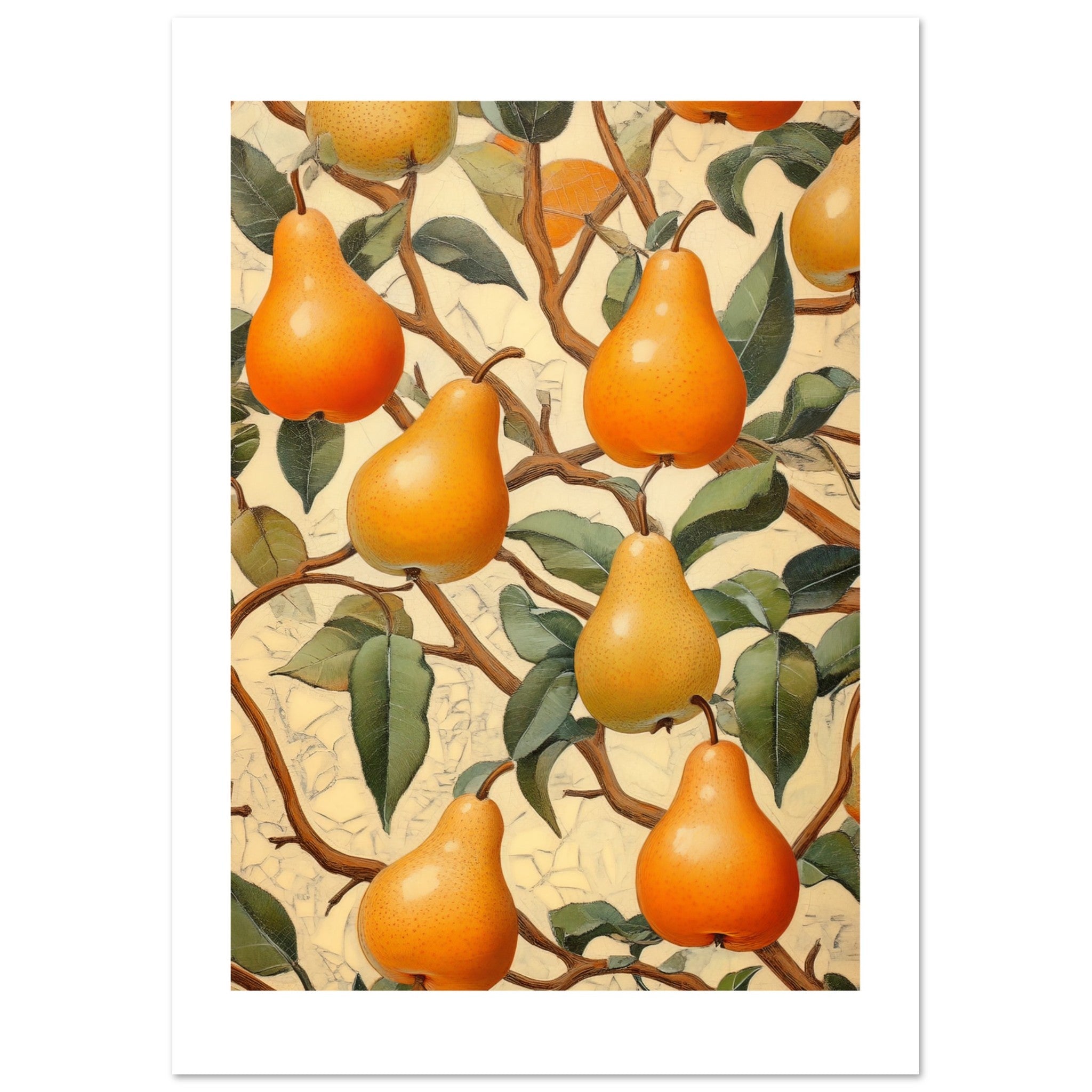 A pattern of pears 1
