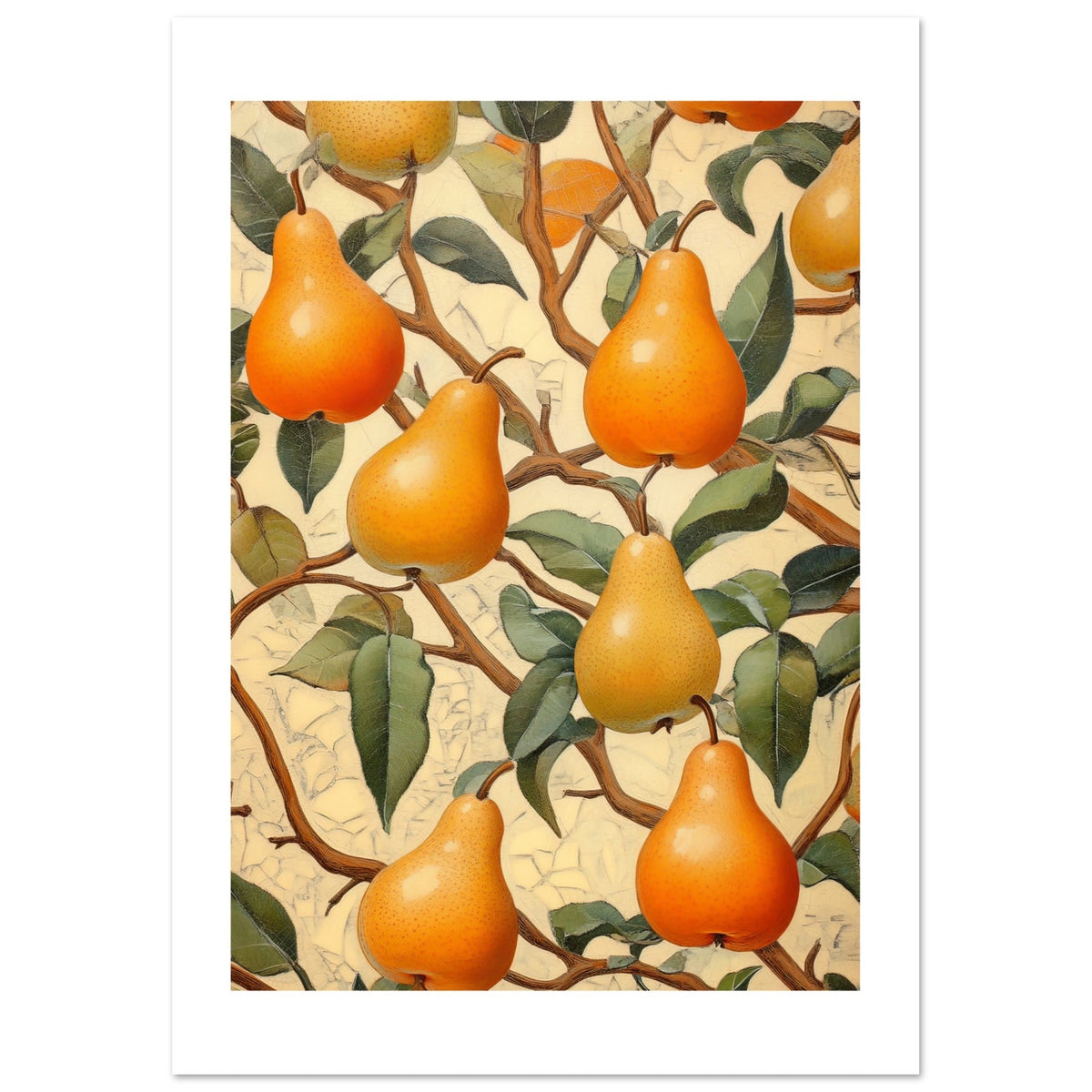 A pattern of pears 1